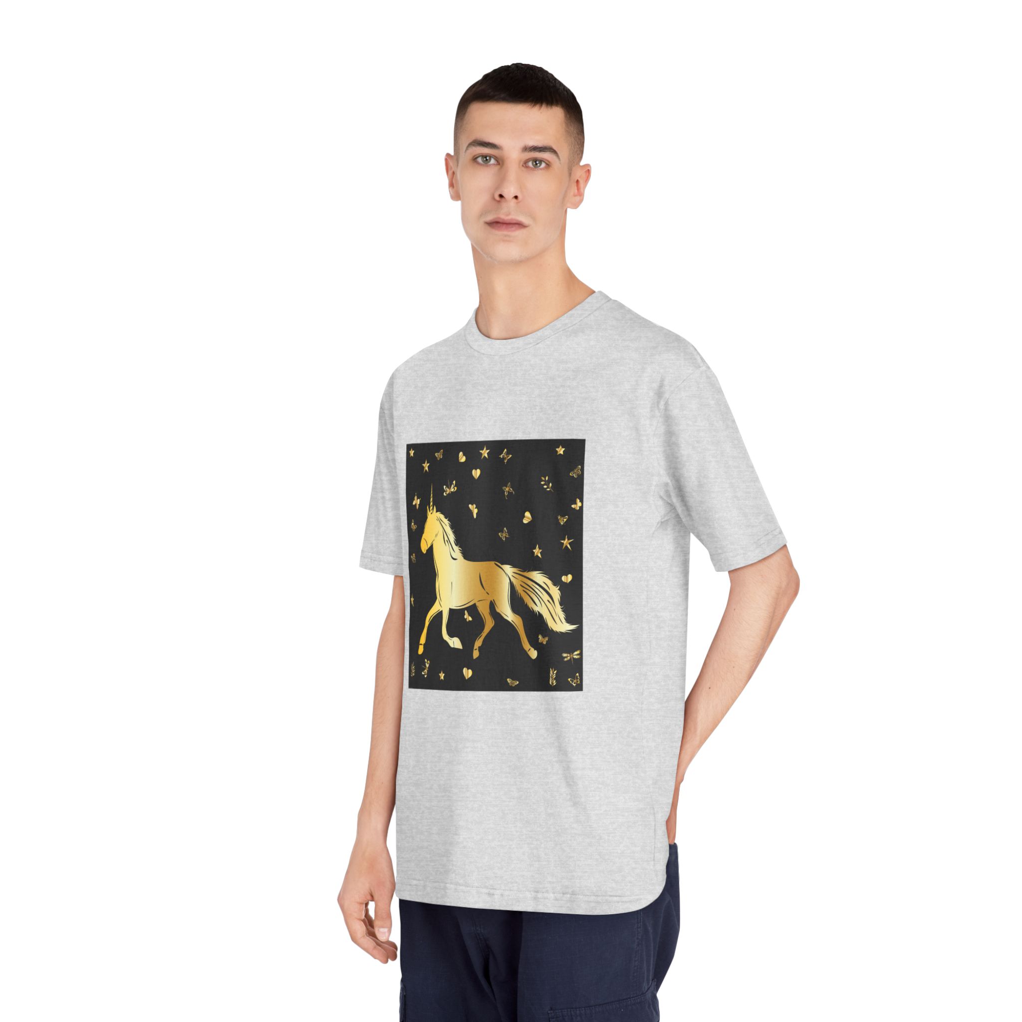 Unicorn V850 Unisex Classic Crewneck T Shirt - Image 16