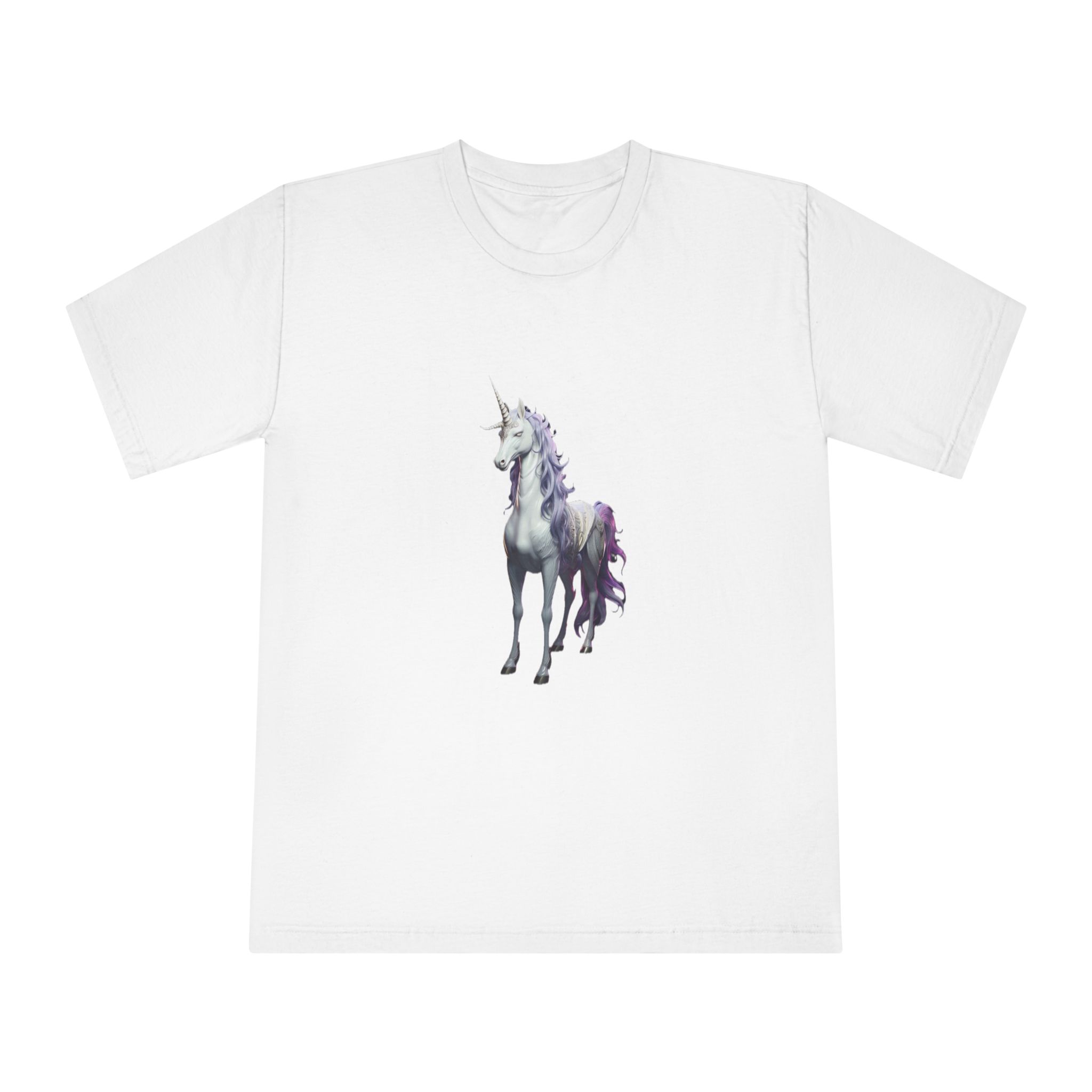 Unicorn With Pink Tone Colors Copy Unisex Classic Crewneck T Shirt