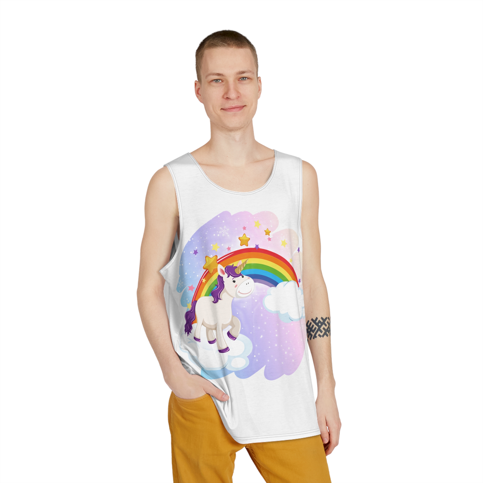 Unicorn V612 Mens Tank Aop - Image 3