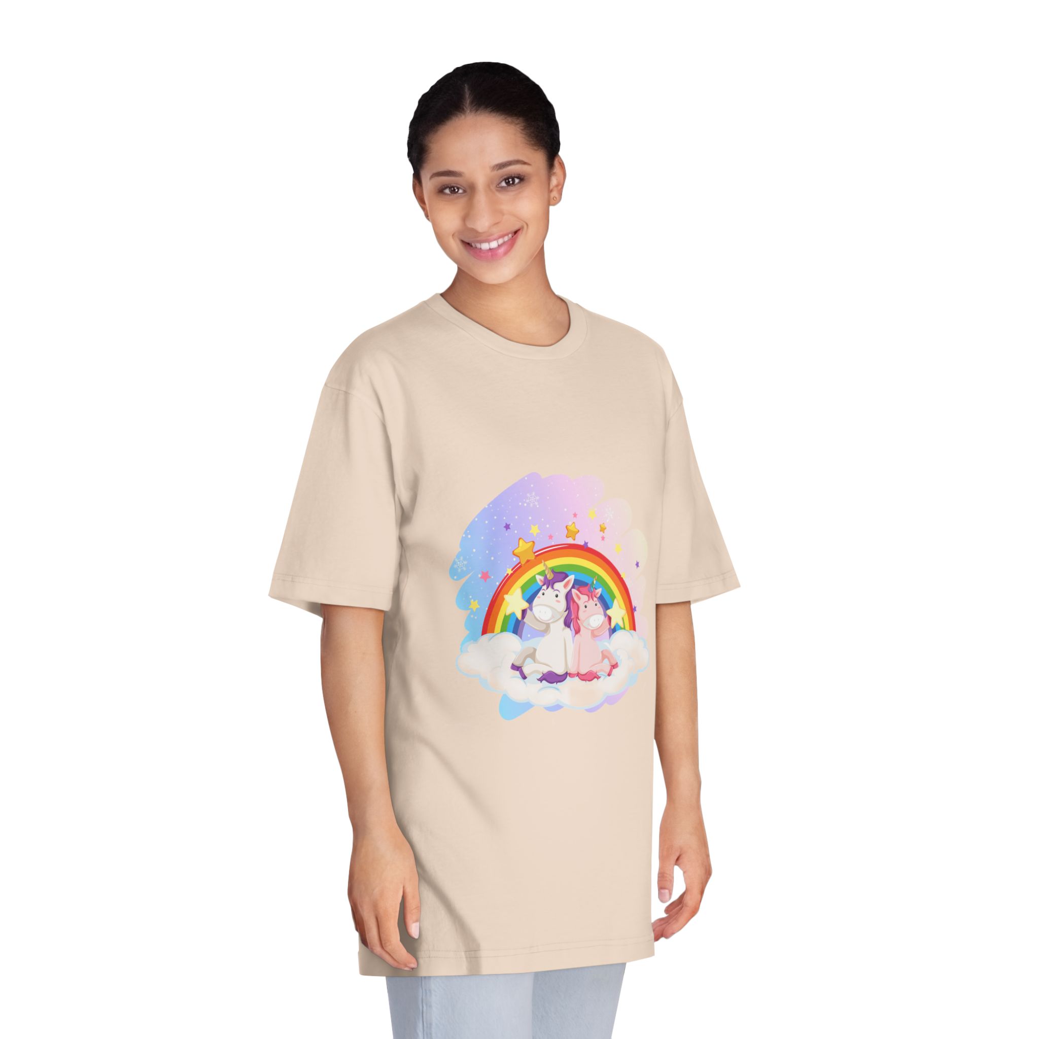 Unicorn V637 Unisex Classic Crewneck T Shirt - Image 11