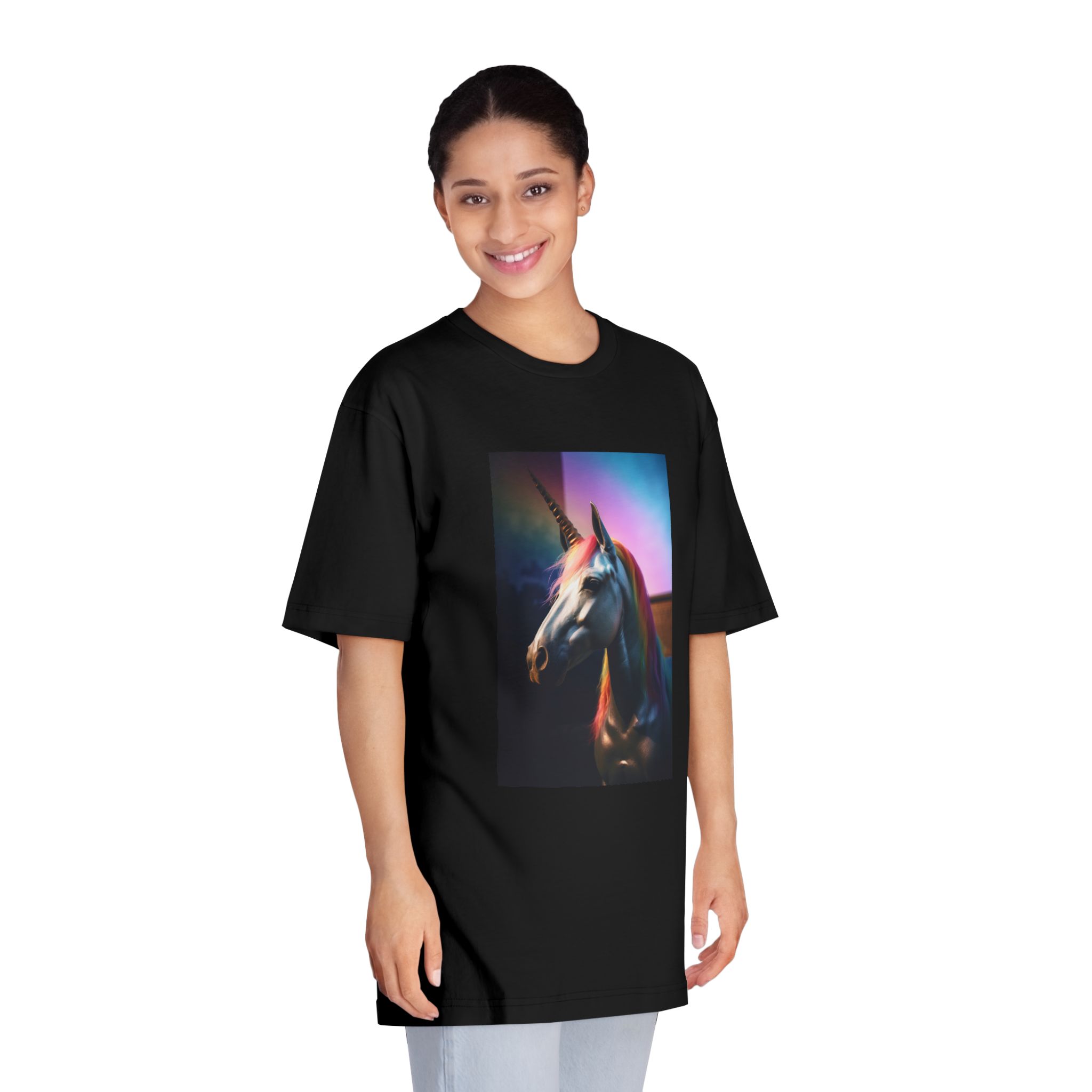 Magical Mythical Unicorn Creature 6 Unisex Classic Crewneck T Shirt - Image 7