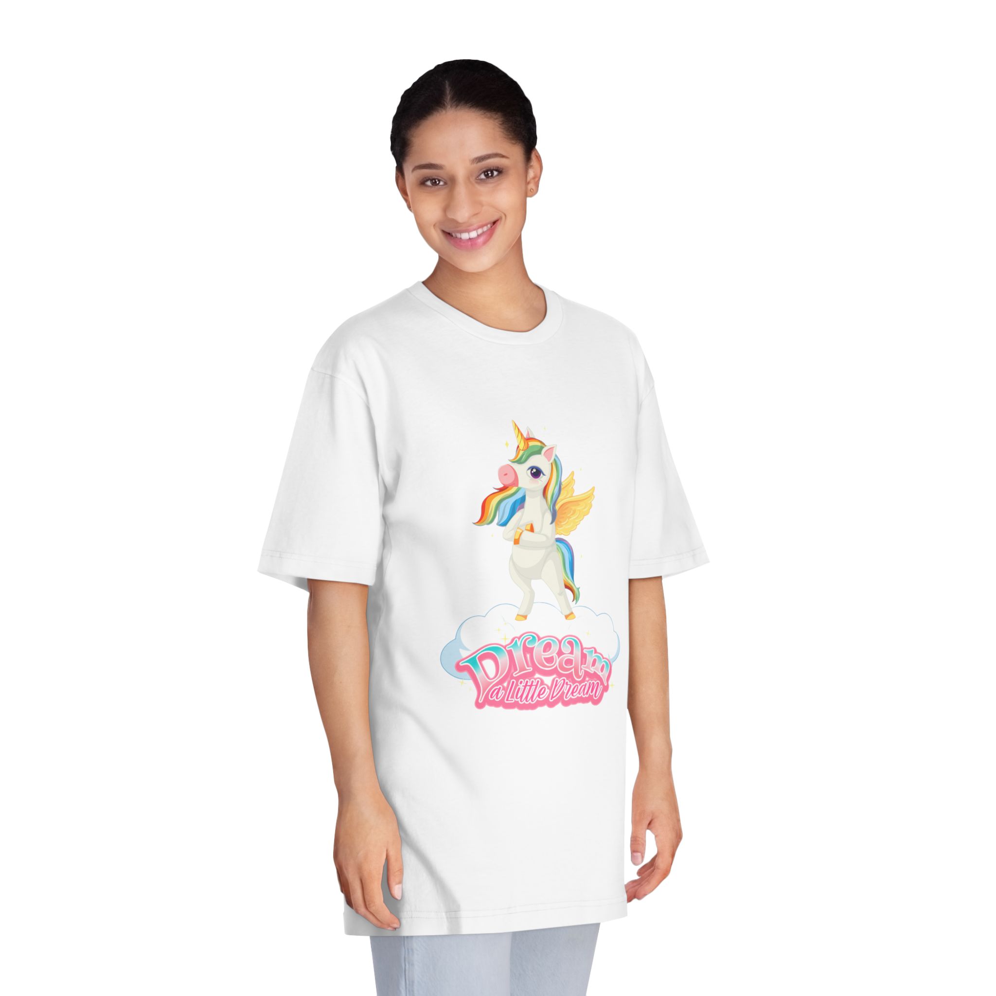 Unicorn V625 Unisex Classic Crewneck T Shirt - Image 3