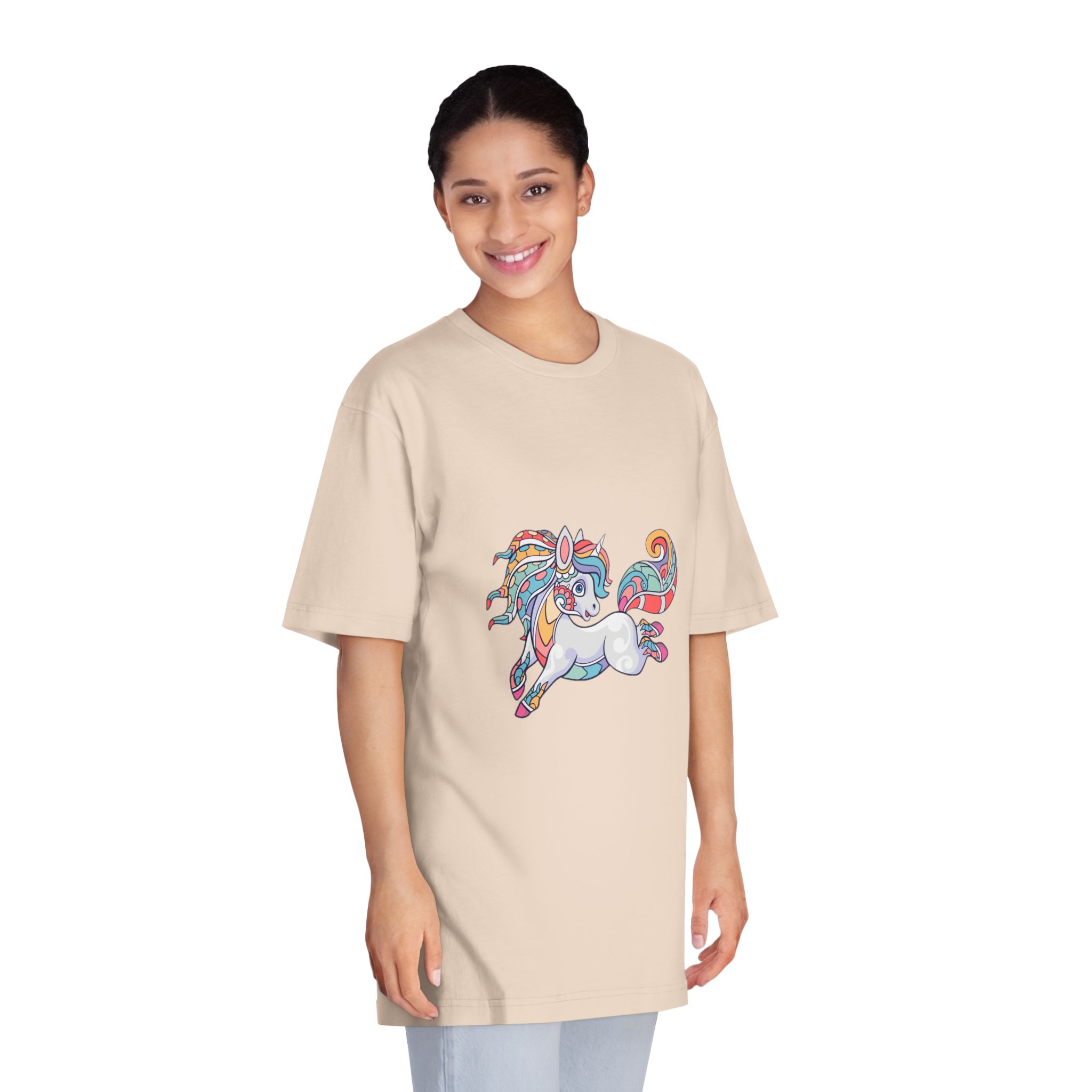 Unicorn V871 Unisex Classic Crewneck T Shirt - Image 11
