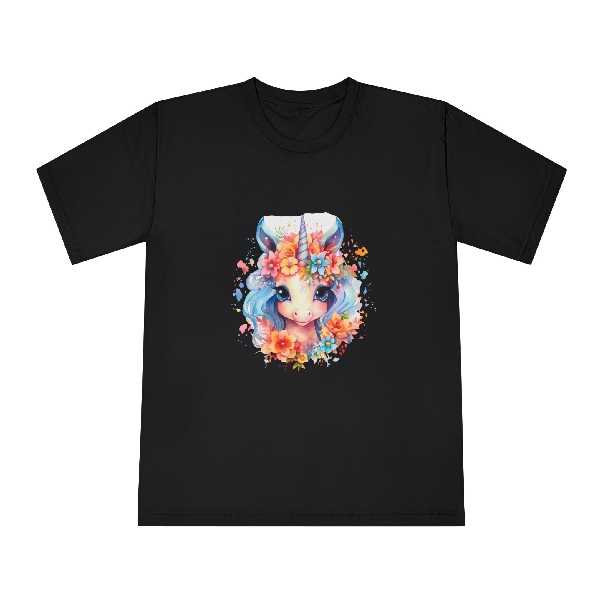 Unicorns 185 Unisex Classic Crewneck T Shirt - Image 5