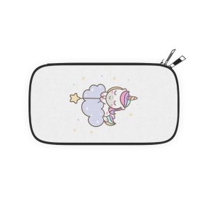 Kawaii Unicorn Vector Sleeping Cloud Passport Wallet