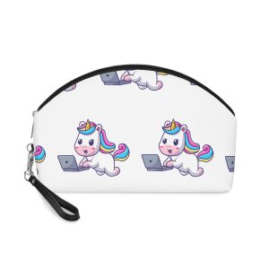 Cute Unicorn Computer Makeup Bag