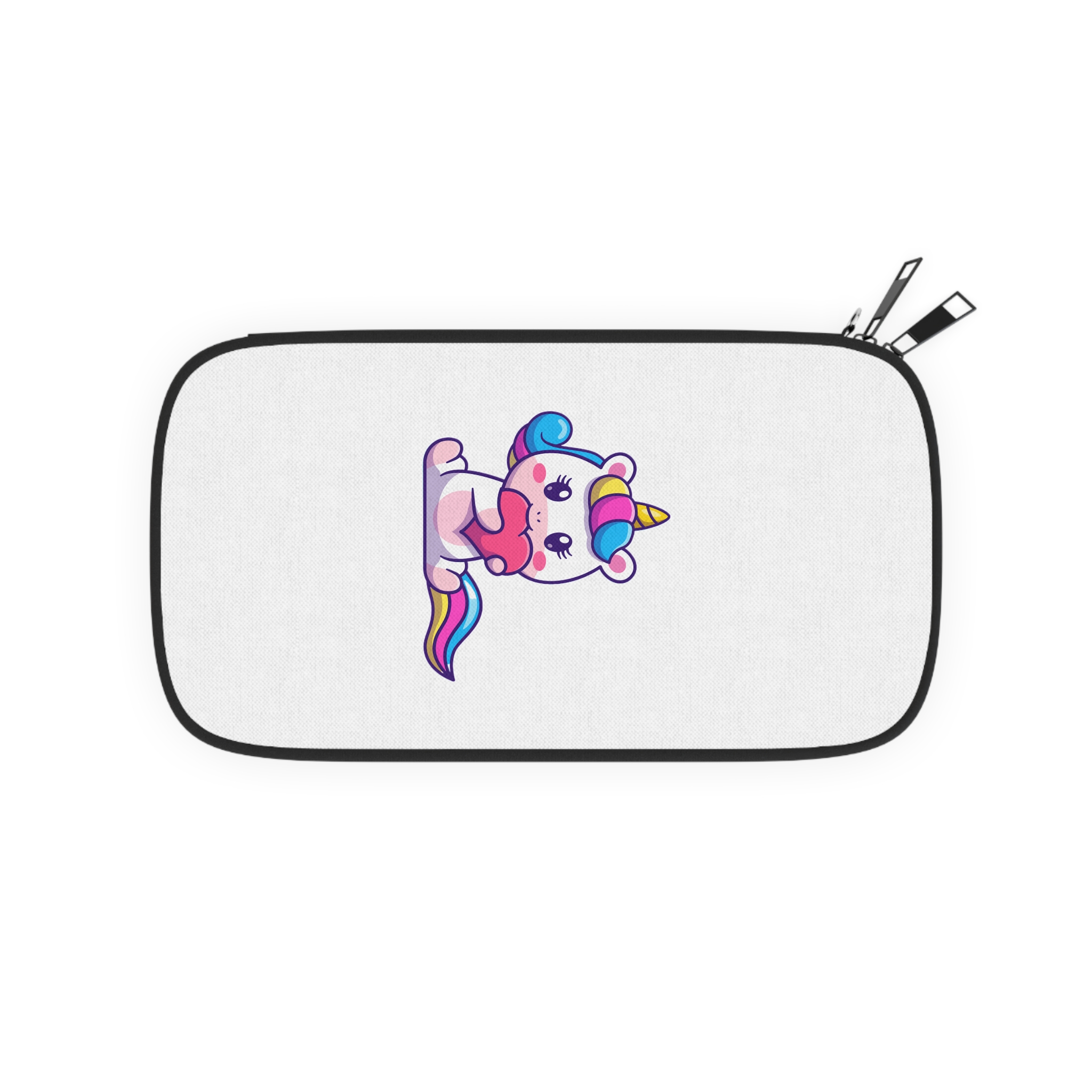 Cute Unicorn Heart Passport Wallet
