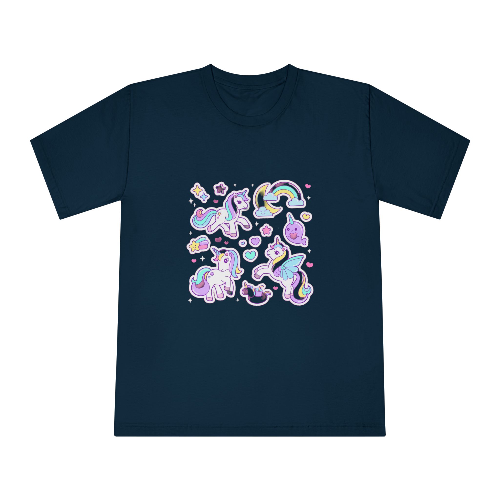 Unicorn V893 Unisex Classic Crewneck T Shirt - Image 17