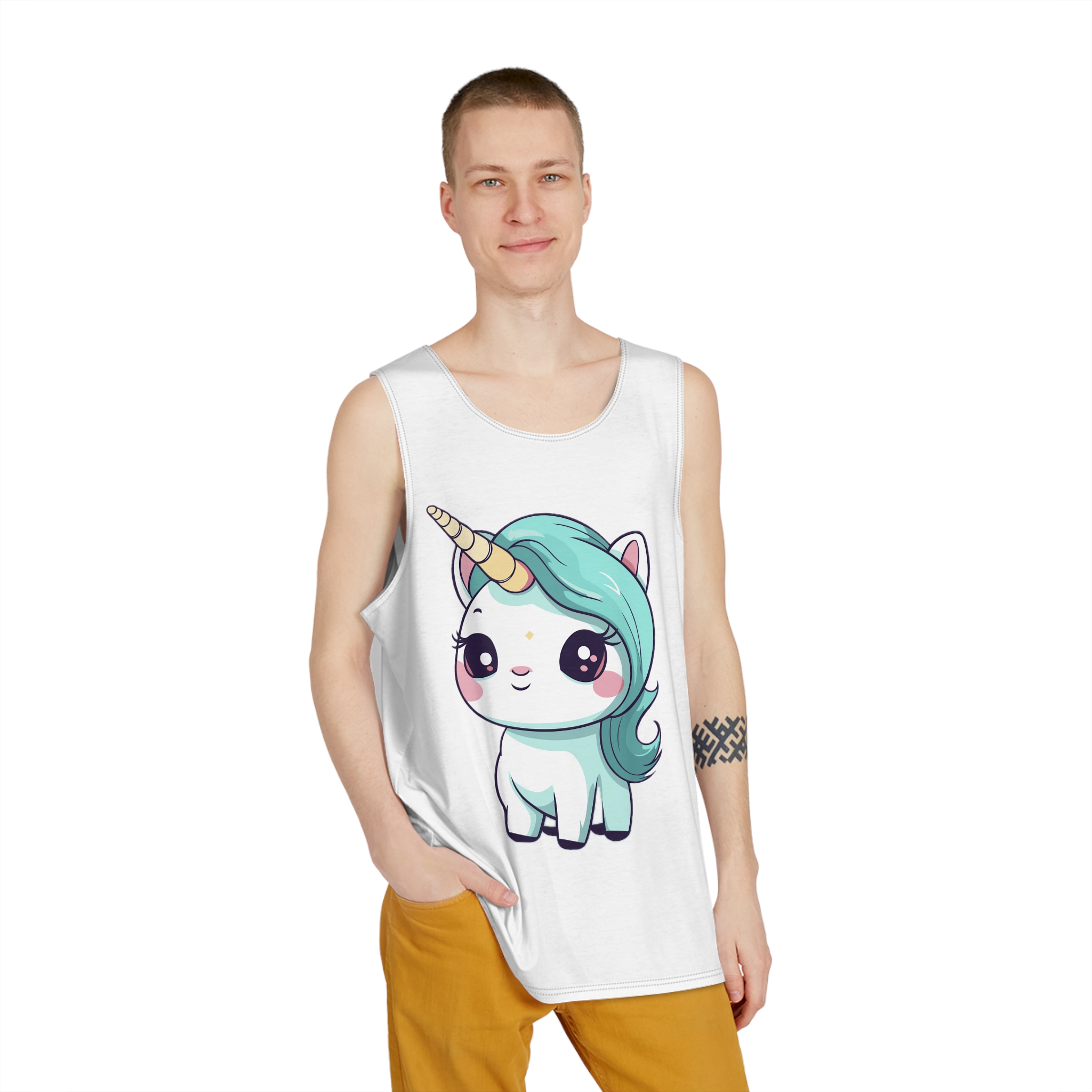 Unicorn V934 Mens Tank Aop - Image 3