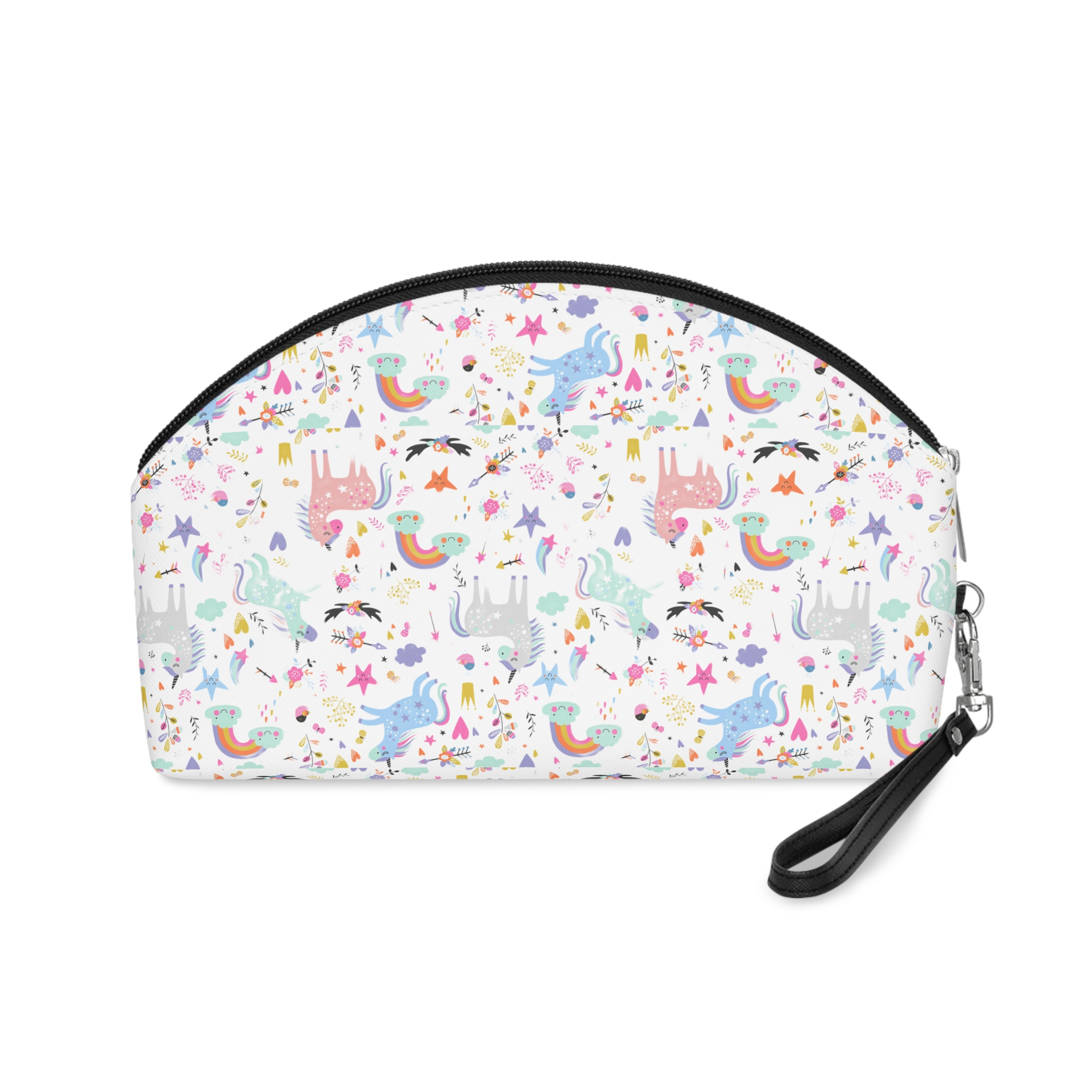 Unicorn Pattern (1) Makeup Bag - Image 2