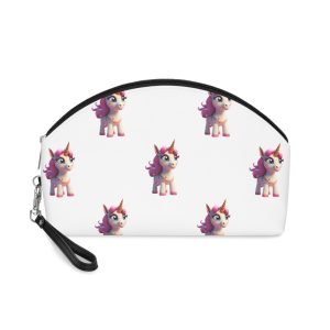 Colorful Cartoon Animated 3d Unicorn Children (8) Makeup Bag