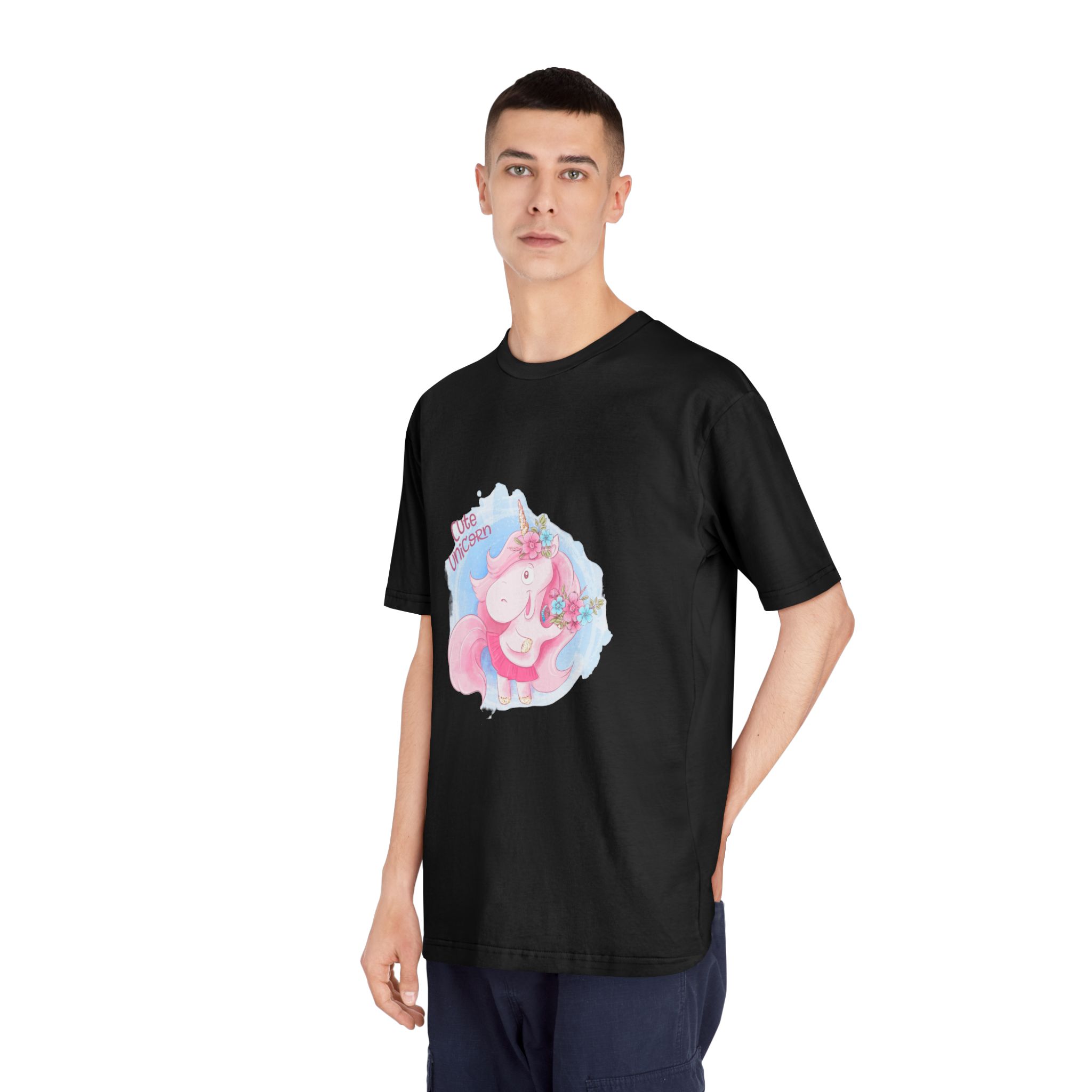 Unicorns 124 Unisex Classic Crewneck T Shirt - Image 8