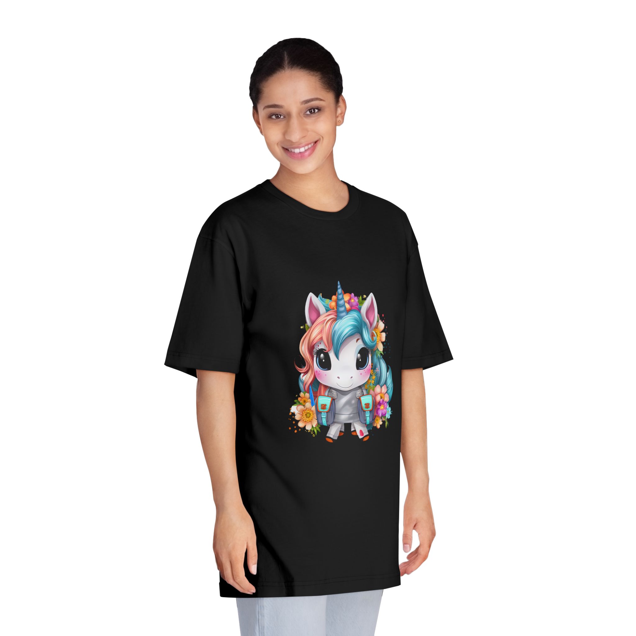 Unicorns 254 Unisex Classic Crewneck T Shirt - Image 7