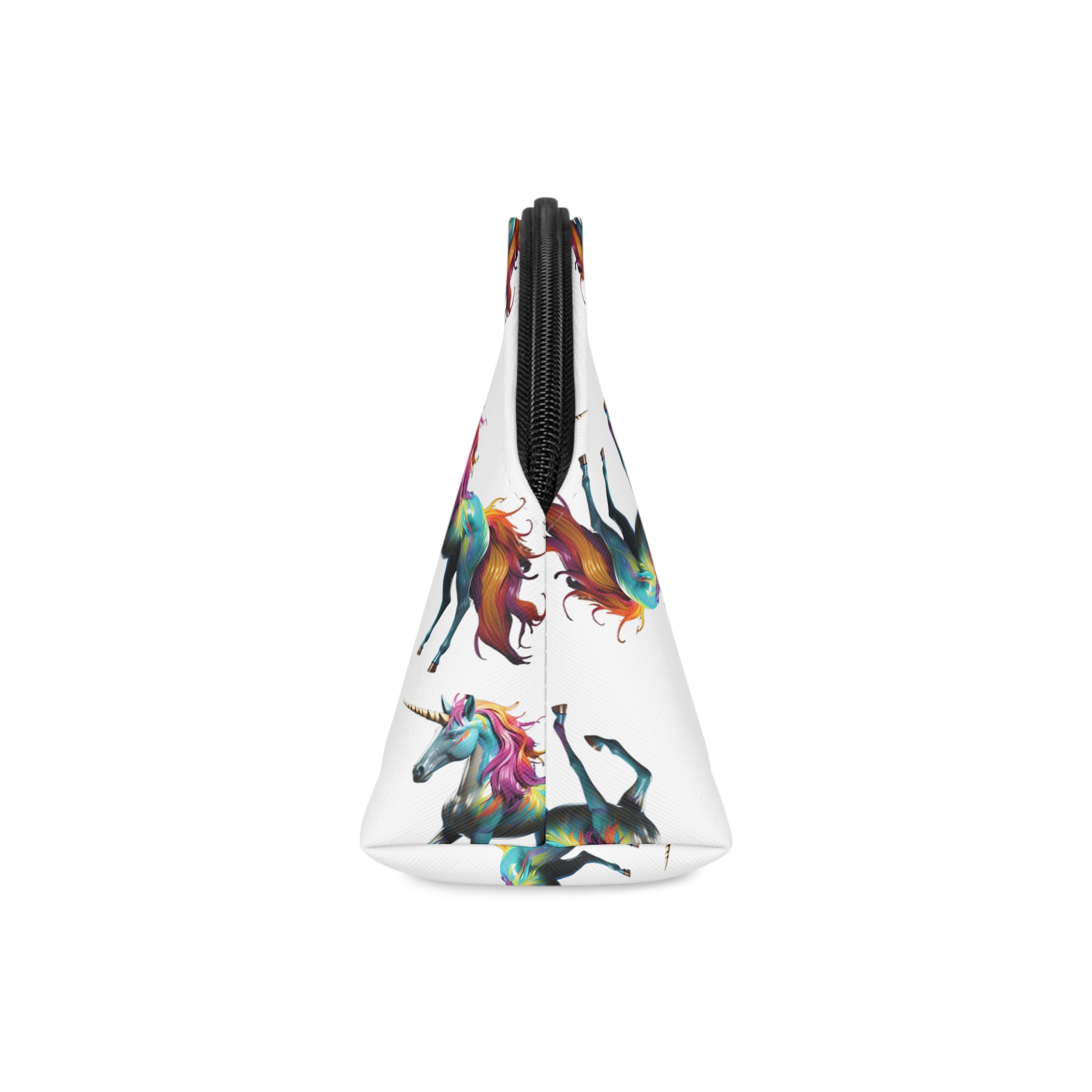 Mythical Unicorn With Oil Spill Colors Fotor Bg Remover 2023110415173 Makeup Bag - Image 4