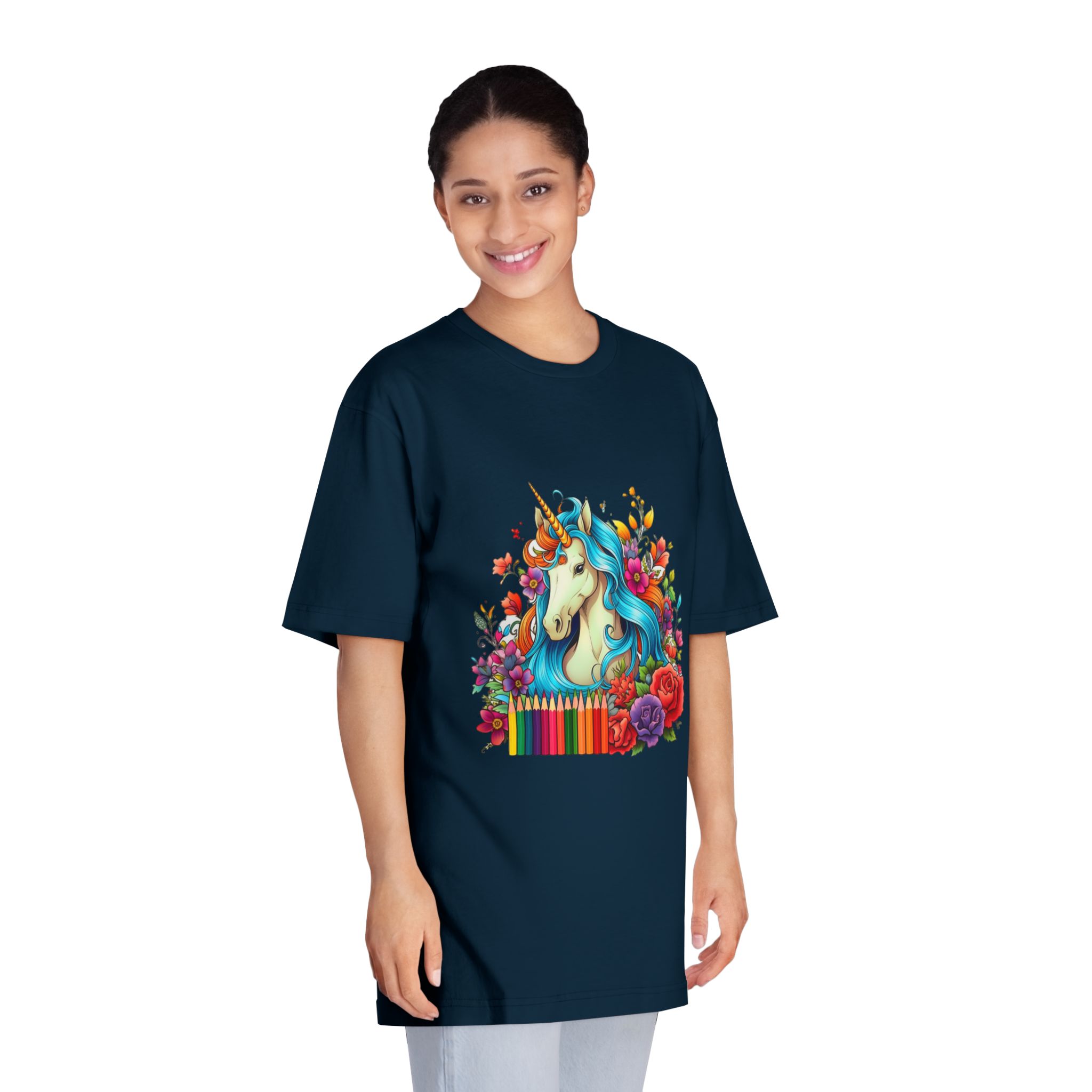 Unicorns 378 Unisex Classic Crewneck T Shirt - Image 19