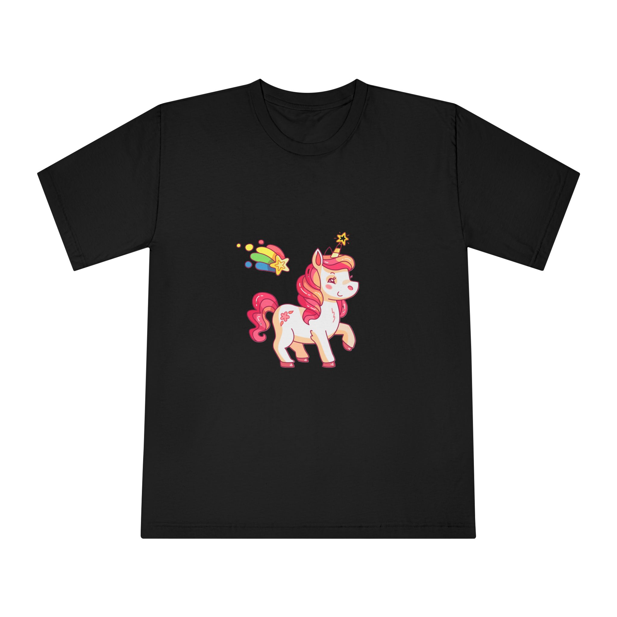 Unicorns 129 Unisex Classic Crewneck T Shirt - Image 5