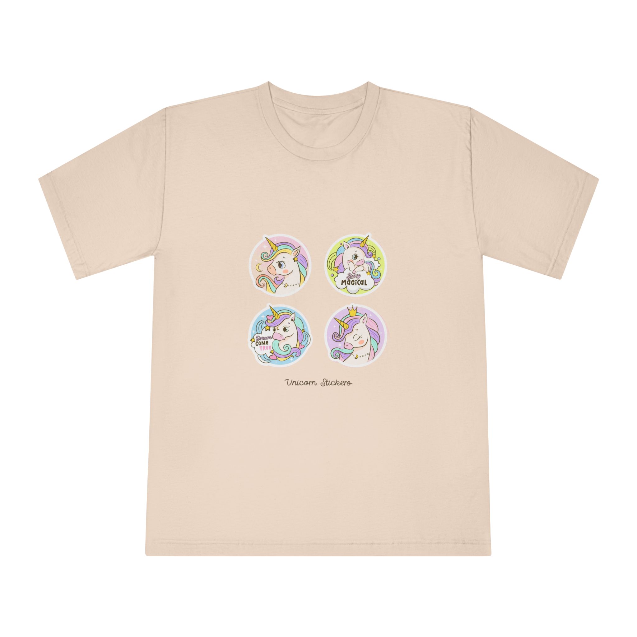 Unicorn V763 Unisex Classic Crewneck T Shirt - Image 9