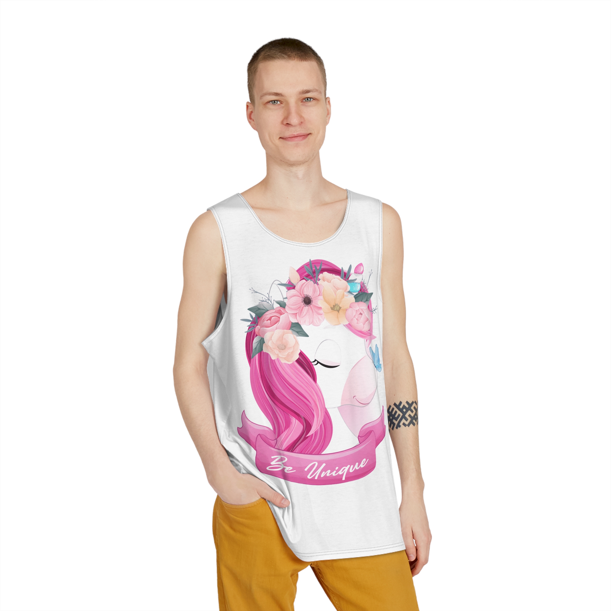 Unicorn V495 Mens Tank Aop - Image 3