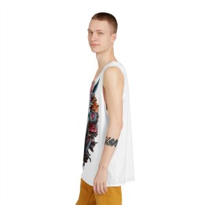 Colorful 3d Unicorn With Colorful Mane (2) Mens Tank Aop