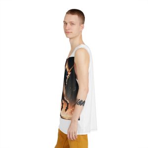 Fire Unicorn Mens Tank Aop