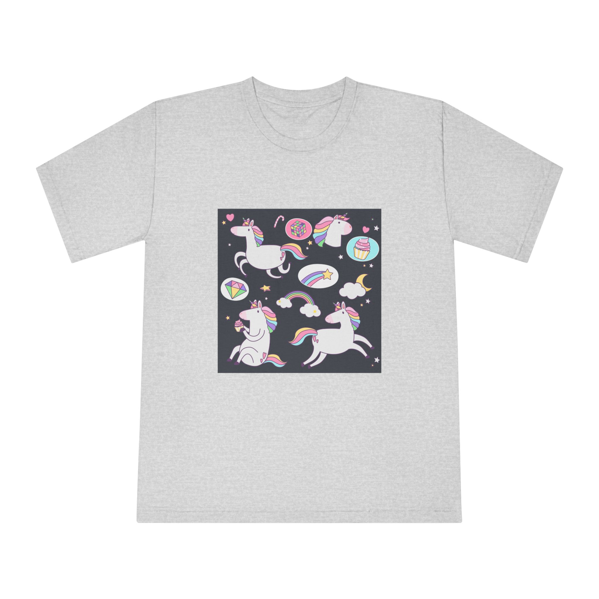 Unicorn V8 Unisex Classic Crewneck T Shirt - Image 13