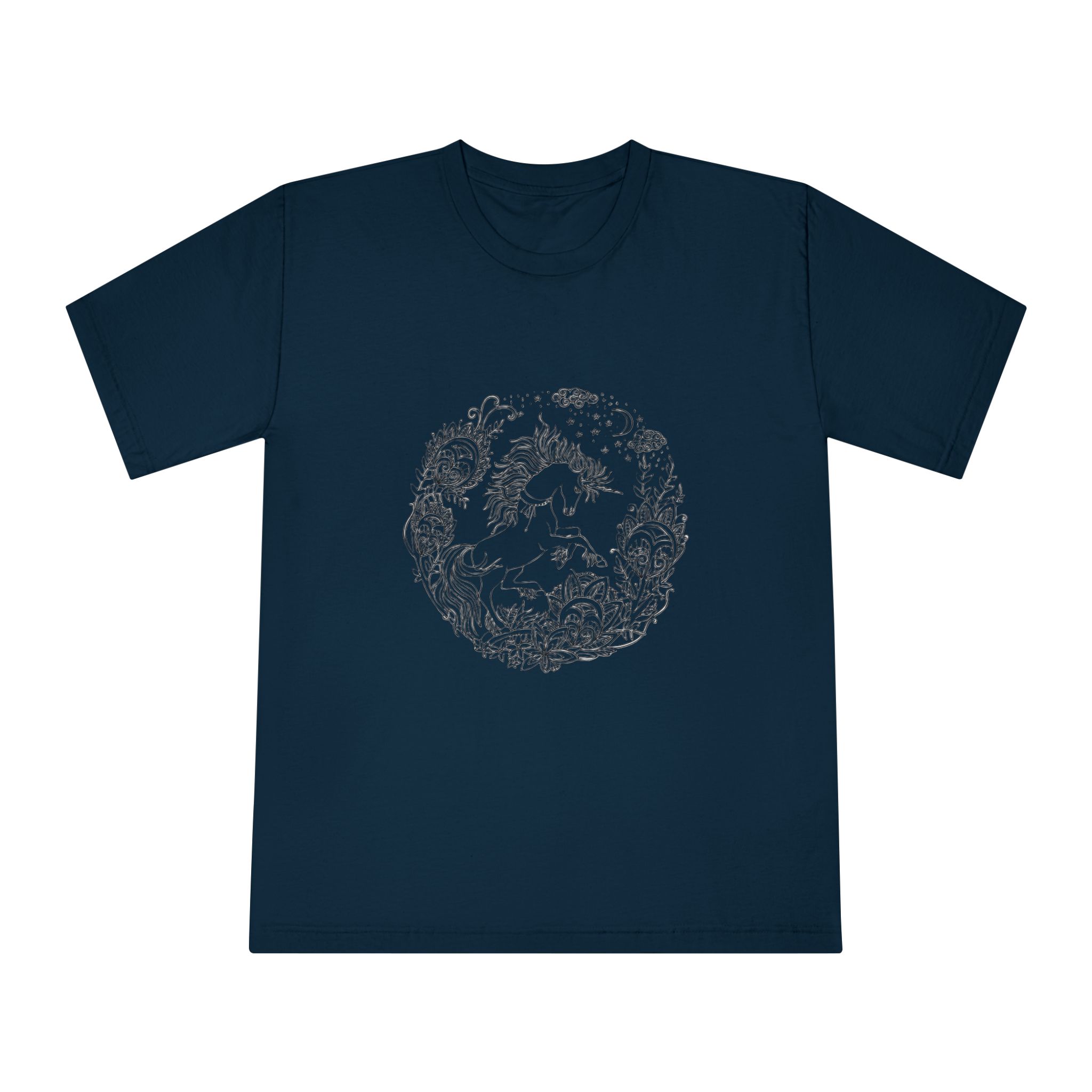 Unicorn V847 Unisex Classic Crewneck T Shirt - Image 17