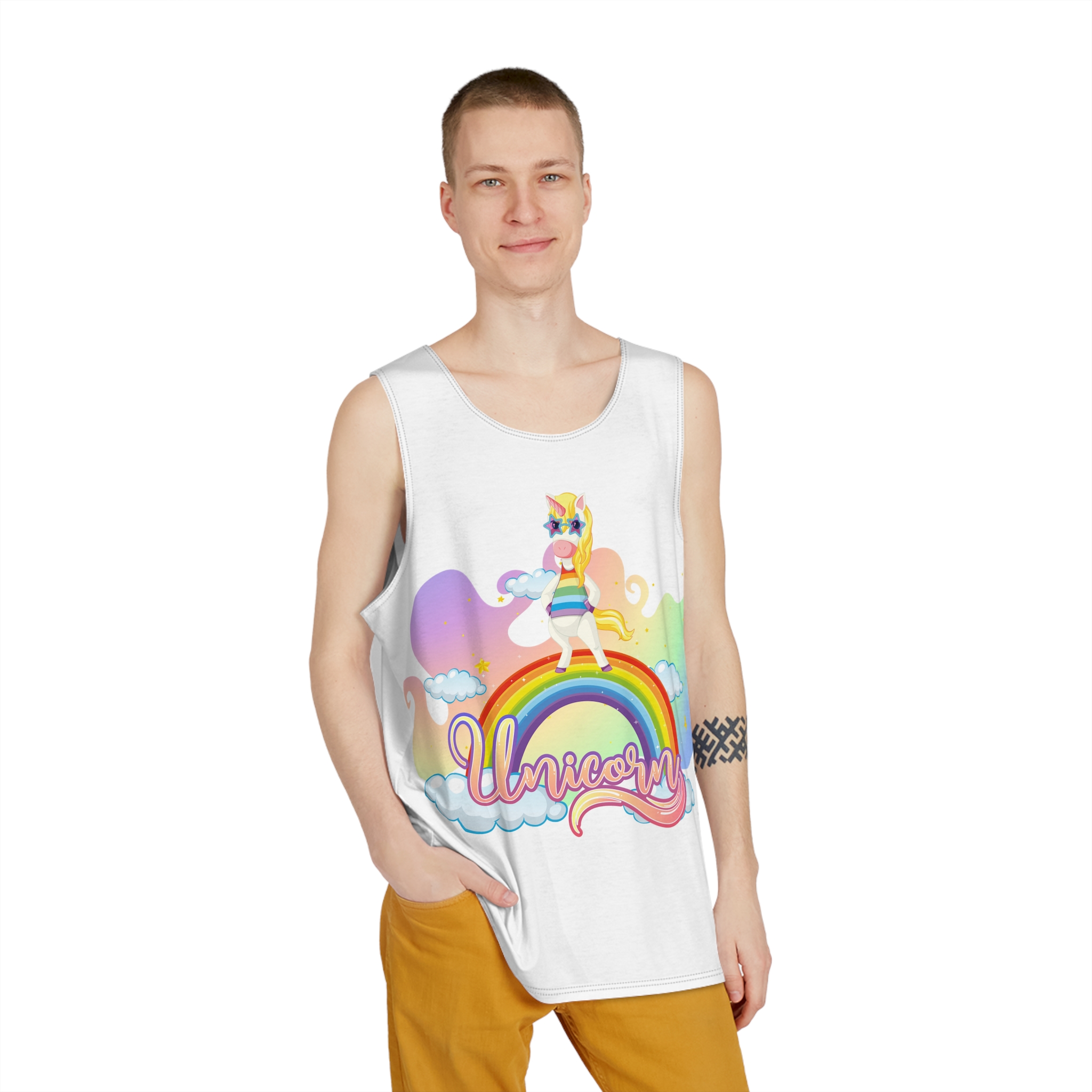 Unicorn V715 Mens Tank Aop - Image 3