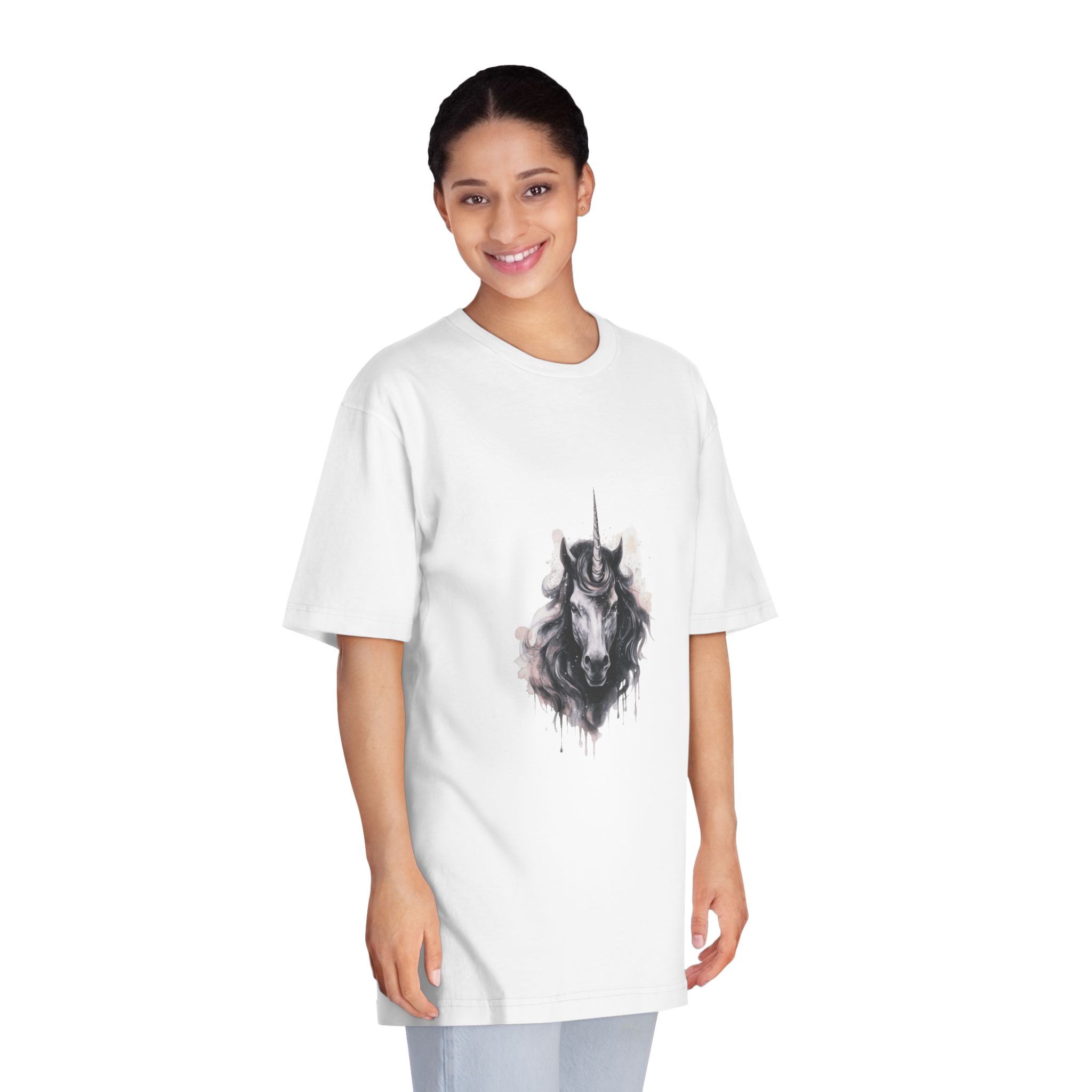 Unicorns 223 Unisex Classic Crewneck T Shirt - Image 3
