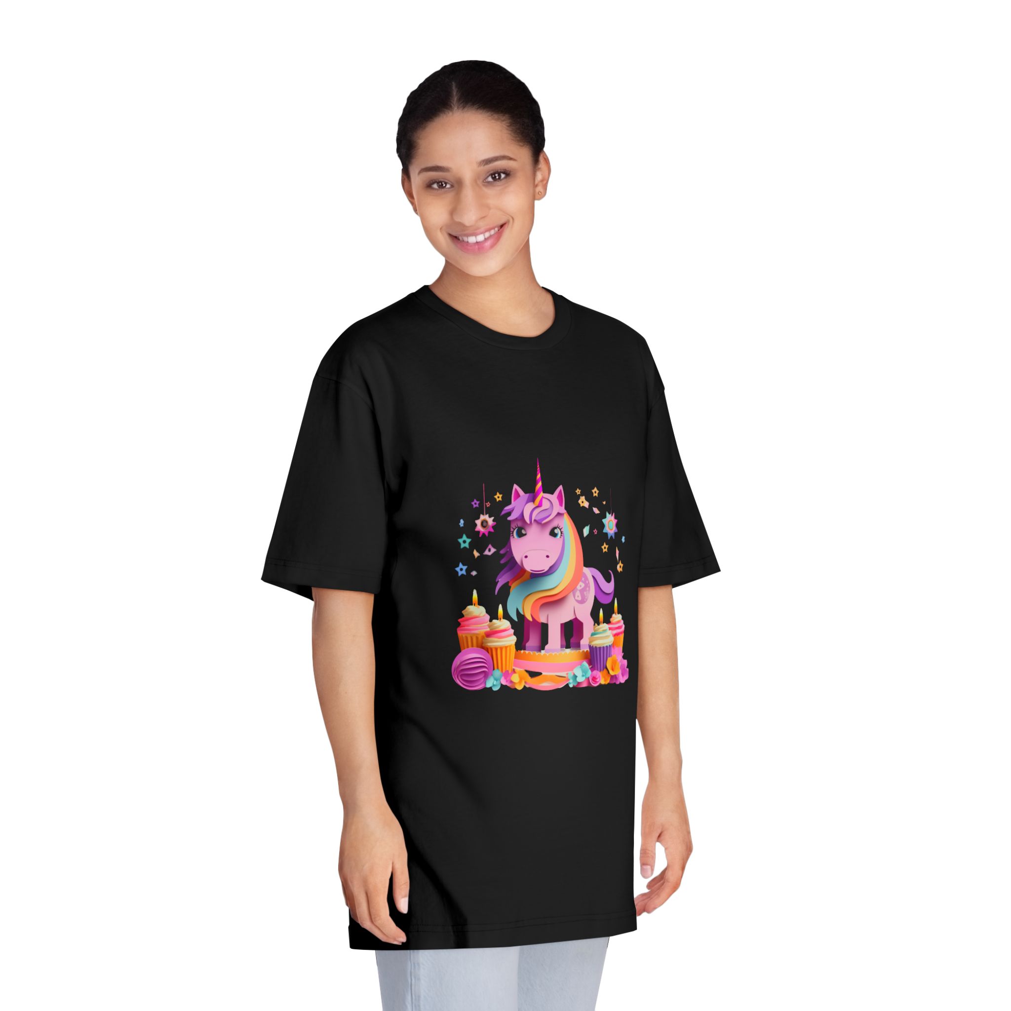 Unicorns 352 Unisex Classic Crewneck T Shirt - Image 7