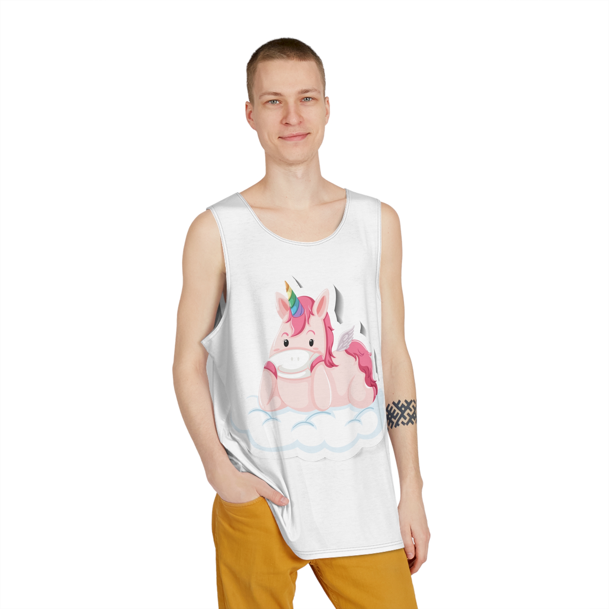 Unicorn V660 Mens Tank Aop - Image 3
