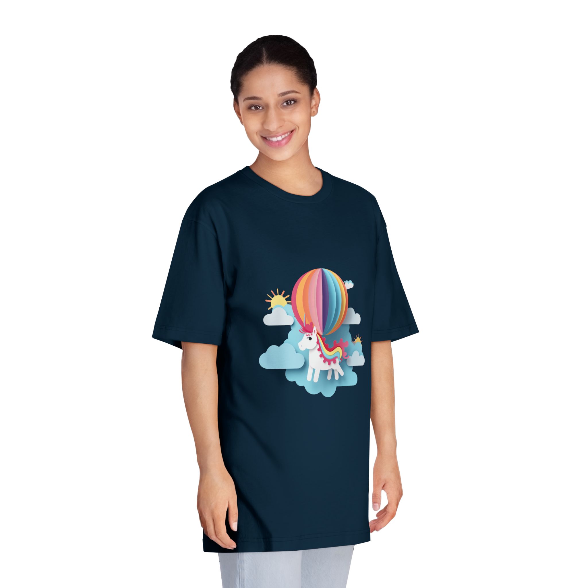 Unicorns 422 Unisex Classic Crewneck T Shirt - Image 19