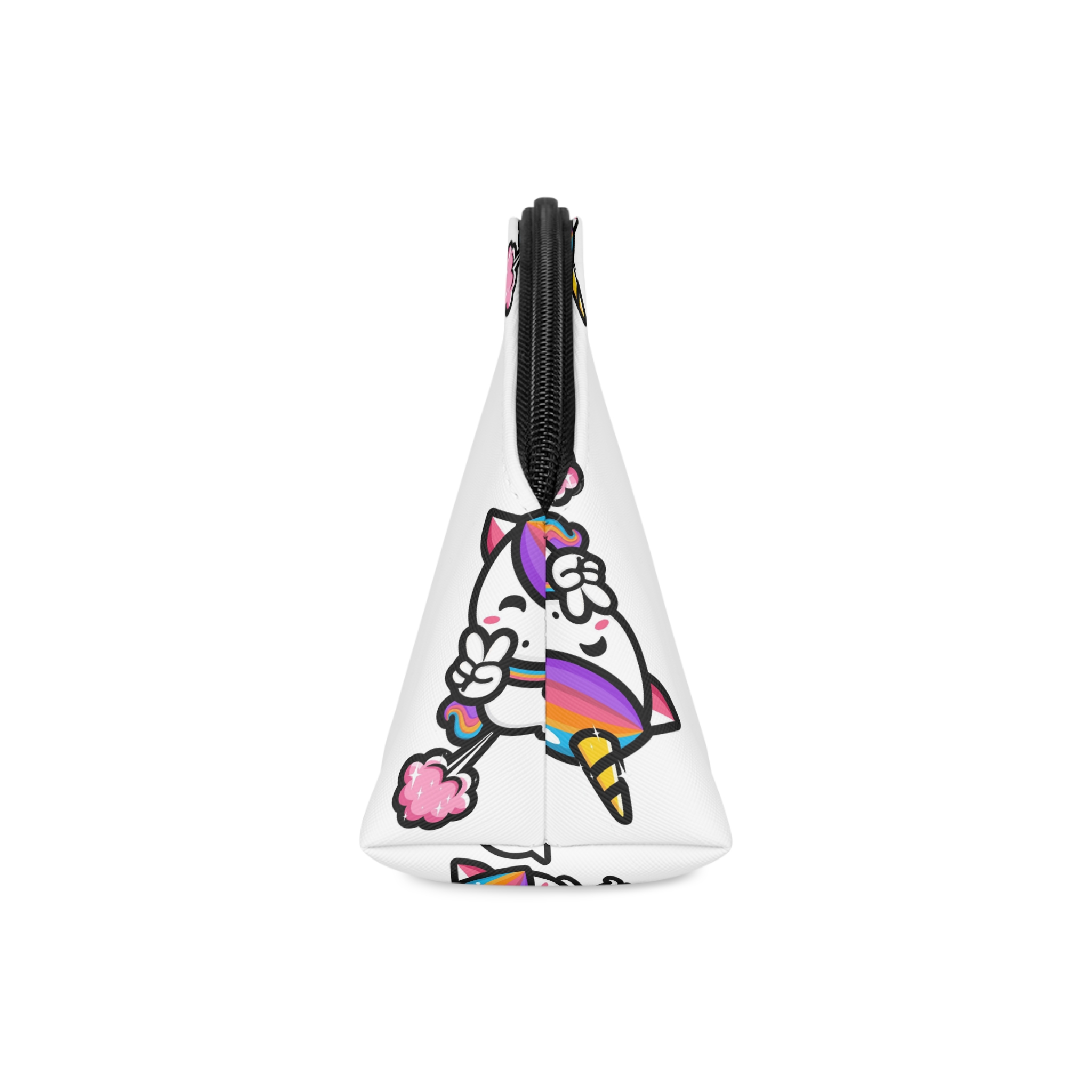 Cute Unicorn Is Flying With Fart Makeup Bag - Image 4