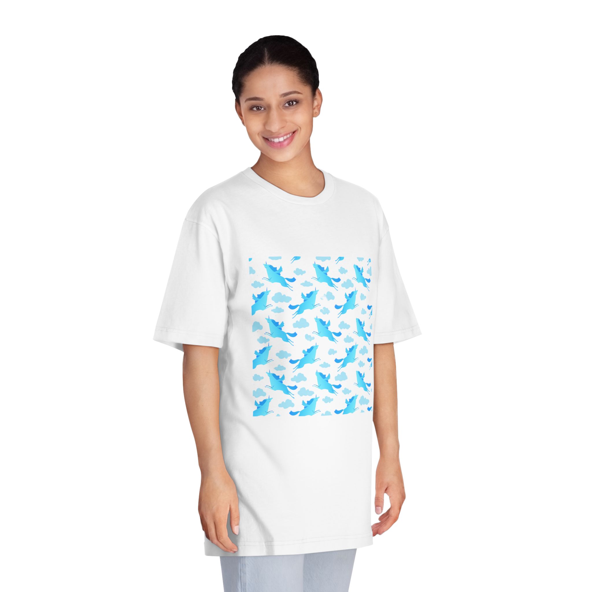 Unicorn V511 Unisex Classic Crewneck T Shirt - Image 3