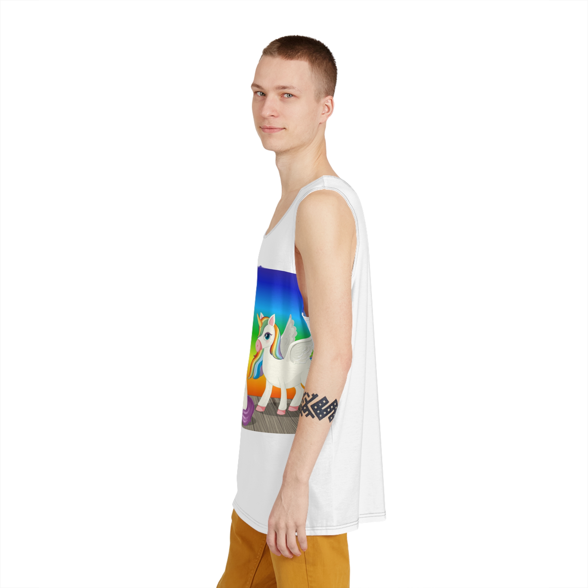 Unicorn V711 Mens Tank Aop