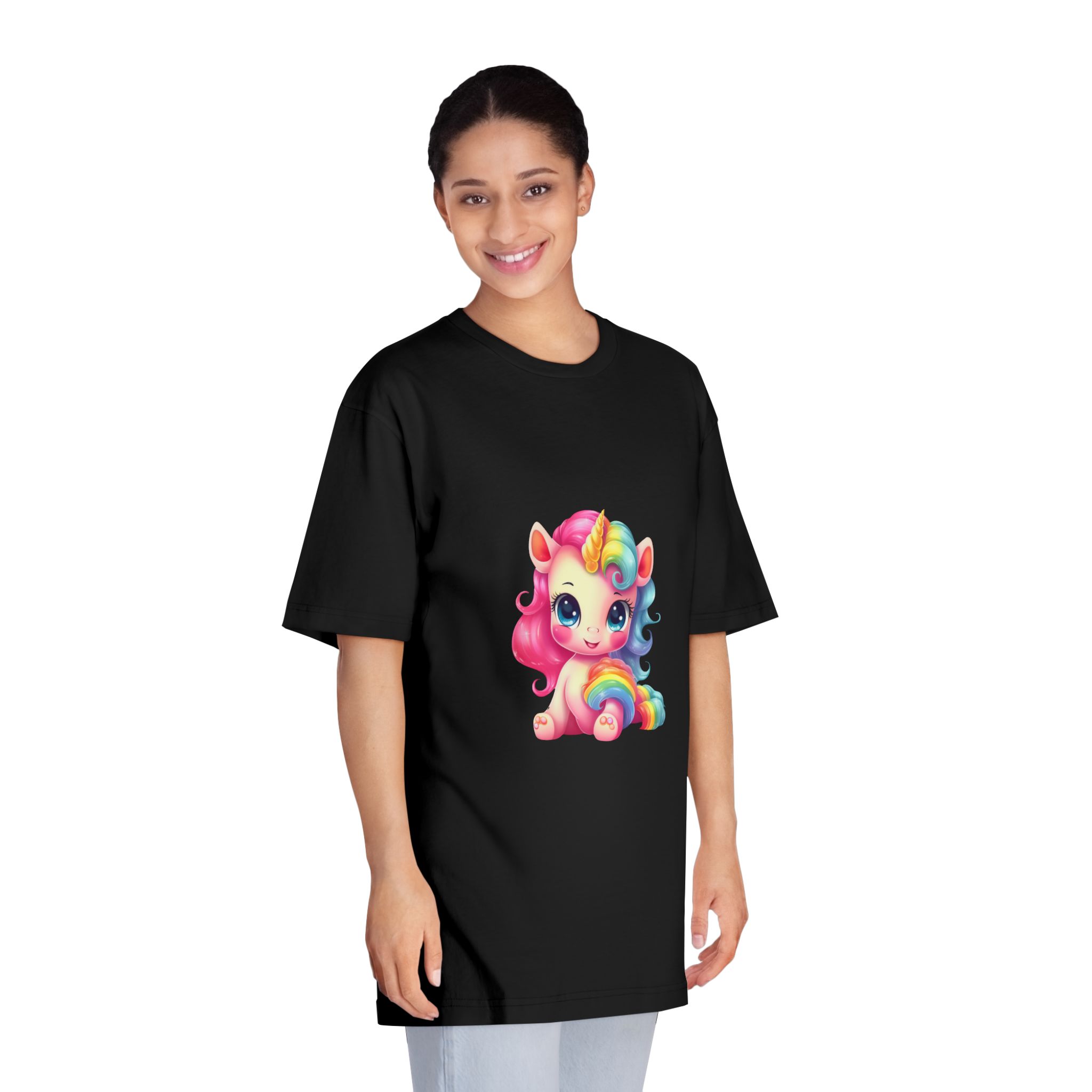 Unicorns 307 Unisex Classic Crewneck T Shirt - Image 7