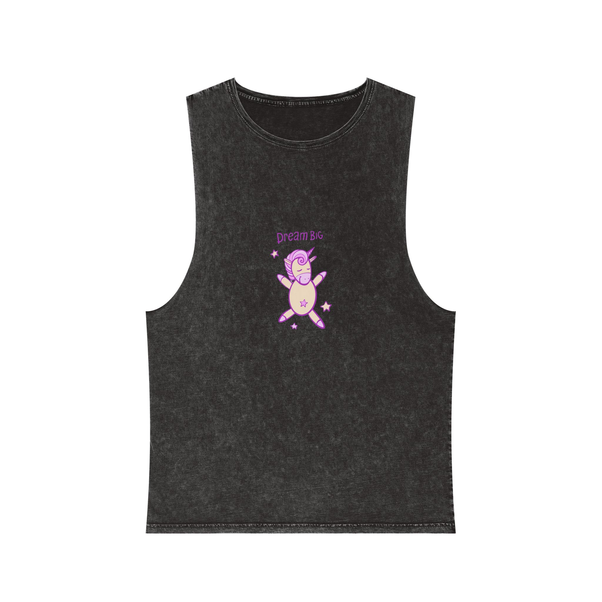Dream Big Copia 3 Unisex Stonewash Tank Top
