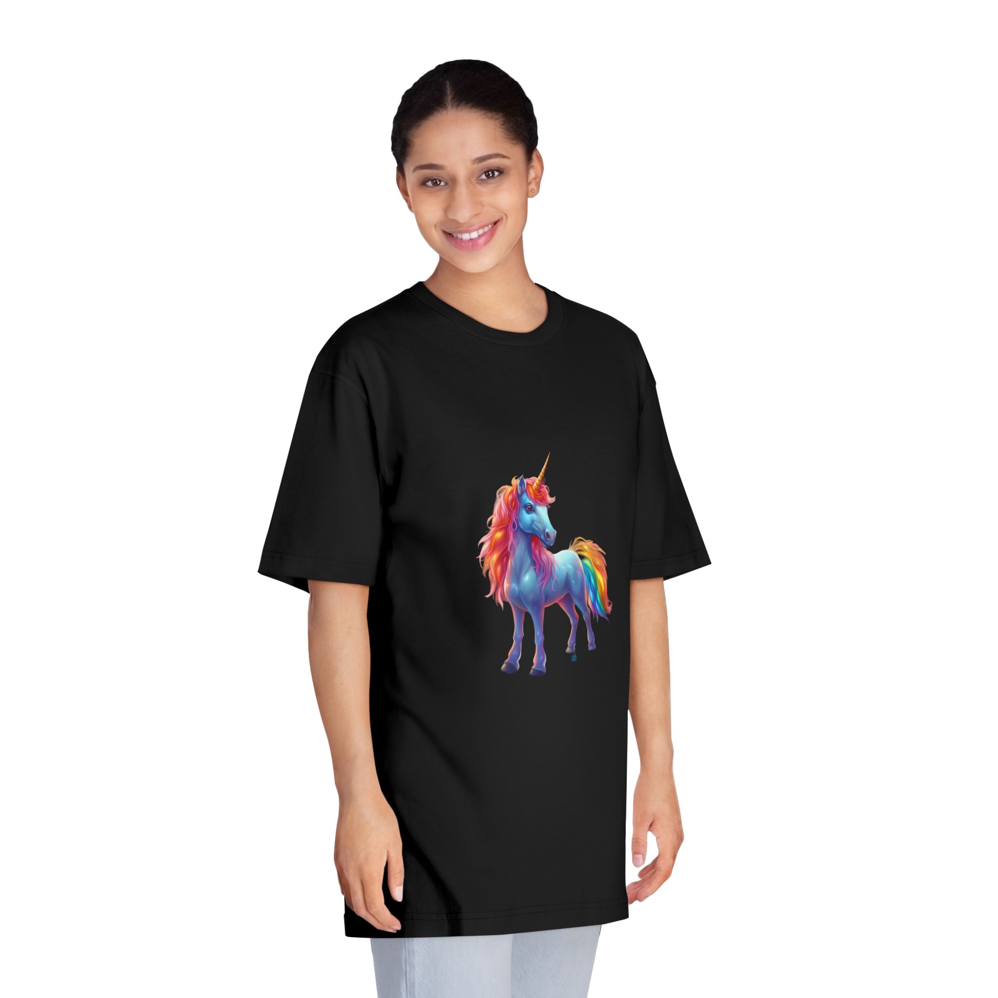 Unicorns 395 Unisex Classic Crewneck T Shirt - Image 7