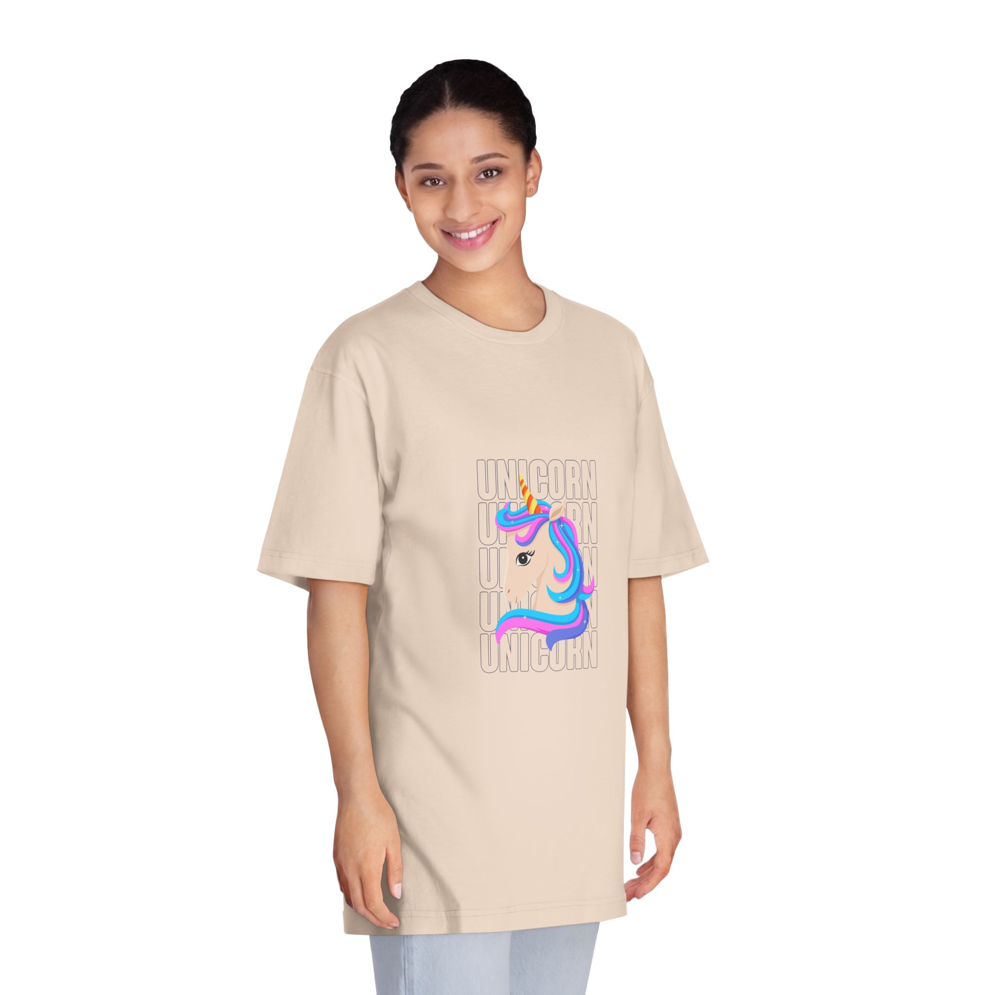 Cute Unicorn Unisex Classic Crewneck T Shirt - Image 11