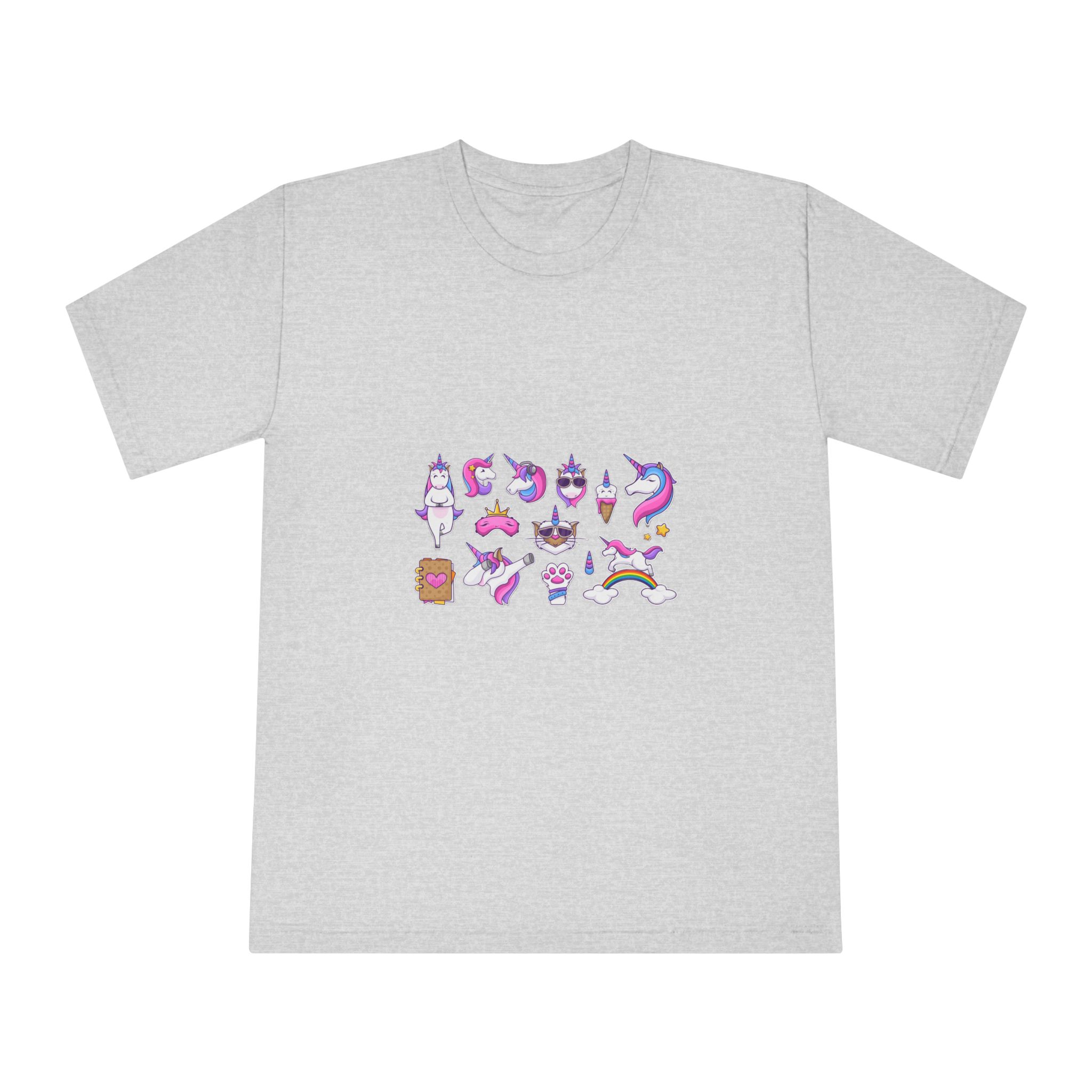 Unicorn V525 Unisex Classic Crewneck T Shirt - Image 13