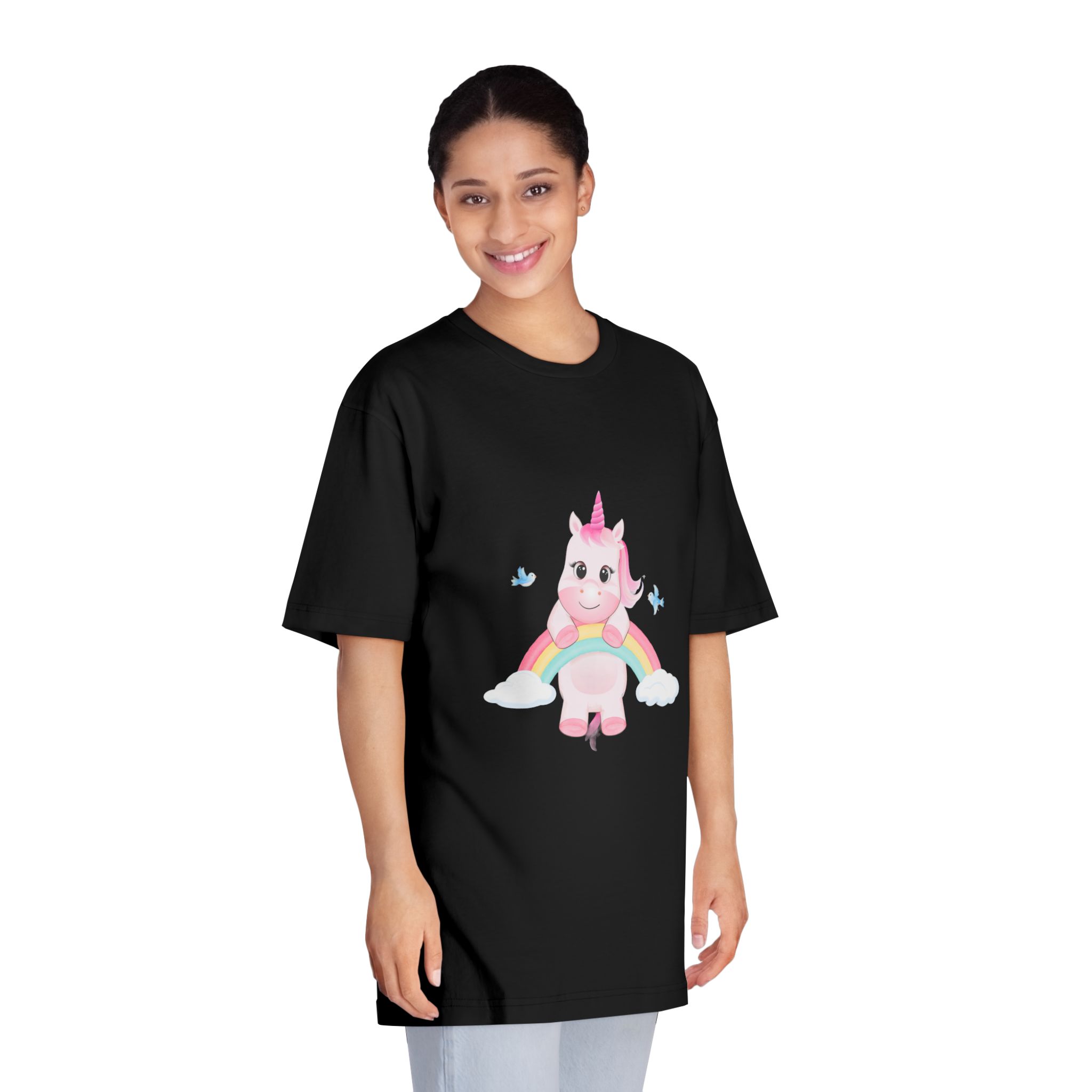 Unicorn V524 Unisex Classic Crewneck T Shirt - Image 7