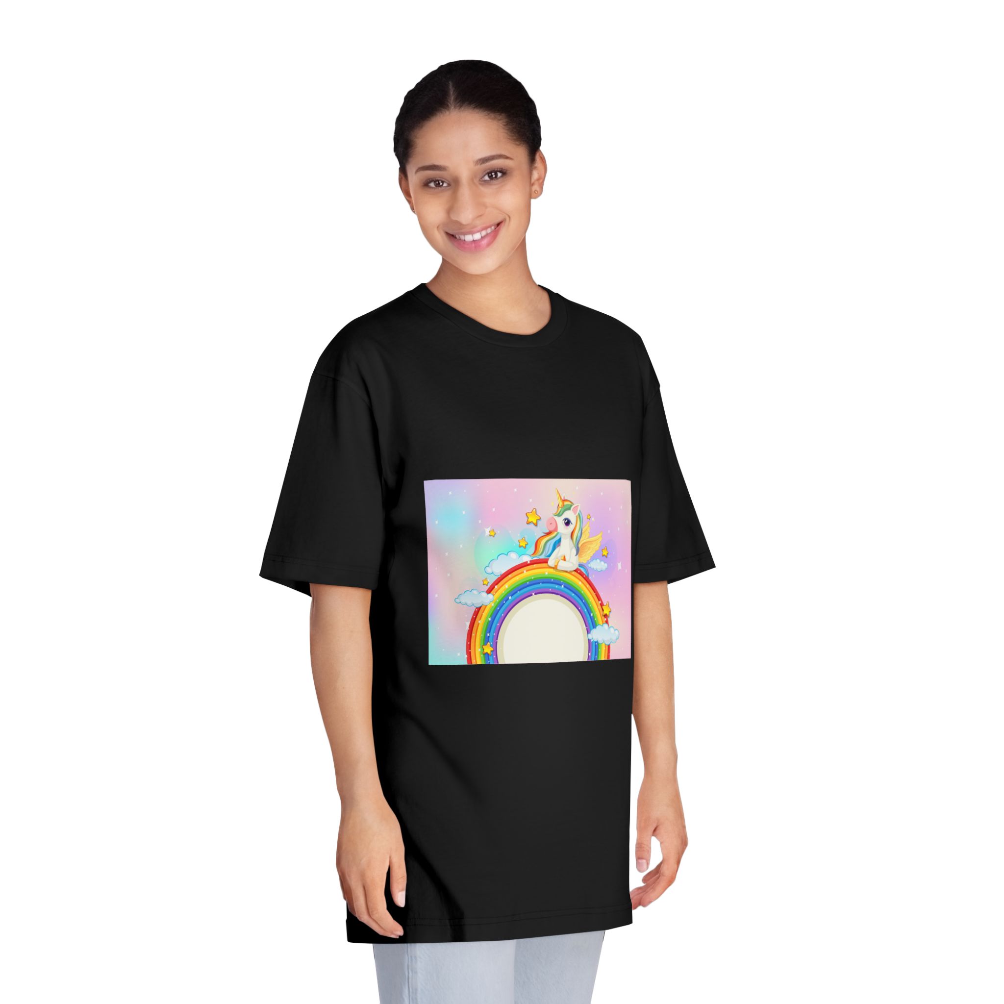 Unicorn V467 Unisex Classic Crewneck T Shirt - Image 7