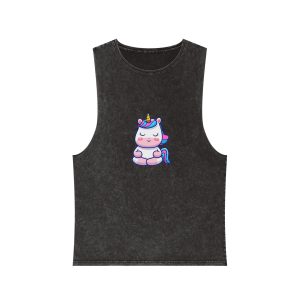 Unicorn V507 Unisex Stonewash Tank Top