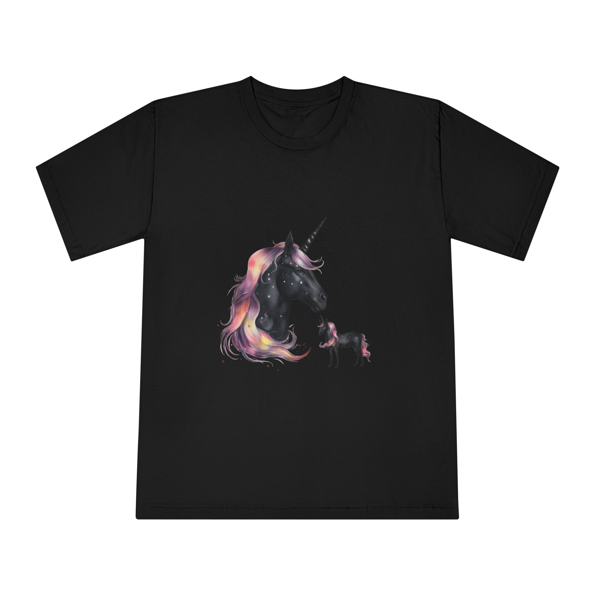 There Is Unicorn Star Sky Generative Ai Unisex Classic Crewneck T Shirt - Image 5