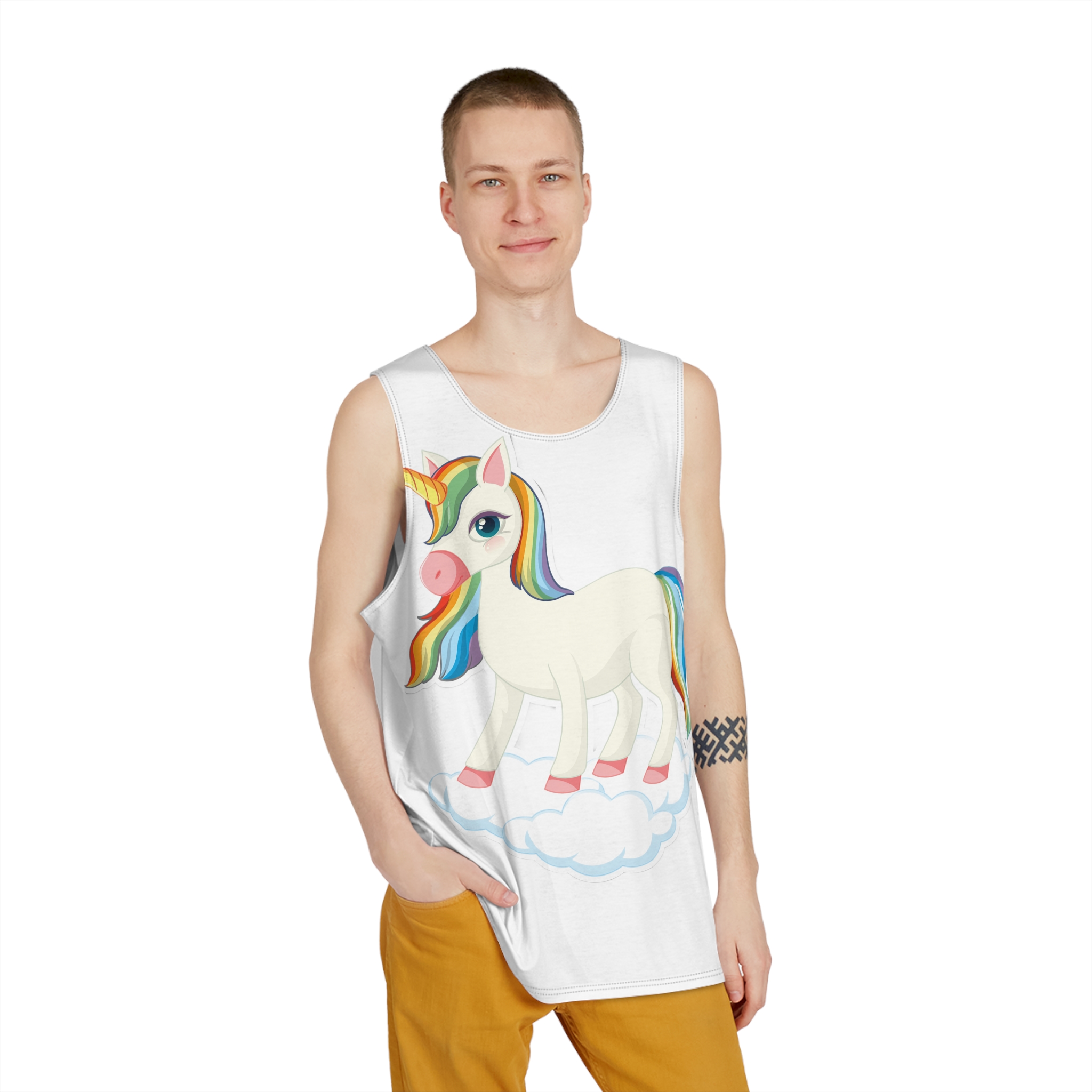 Unicorn V621 Mens Tank Aop - Image 3