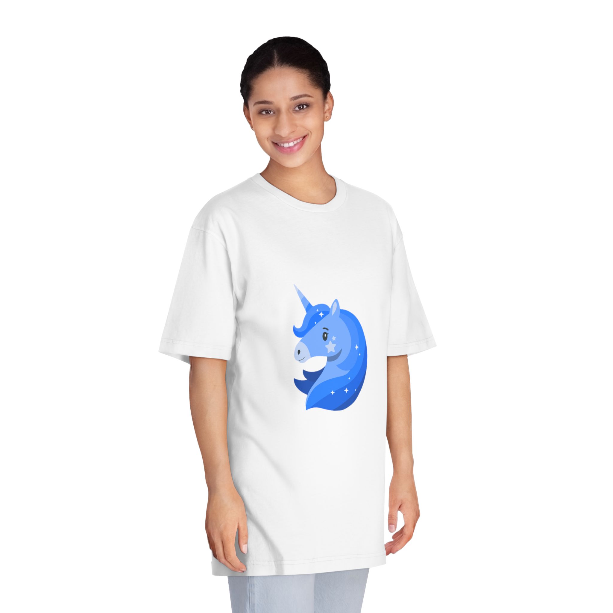 Unicorn V849 Unisex Classic Crewneck T Shirt - Image 3