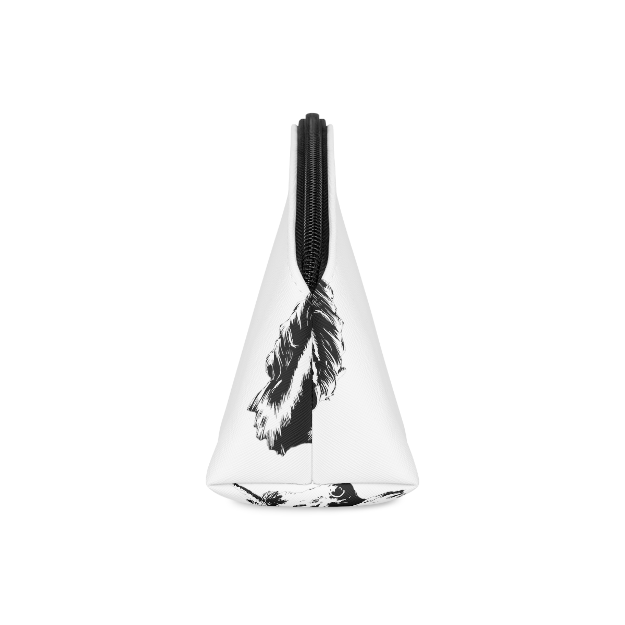 Unicorn Black and White Makeup Bag - Image 4