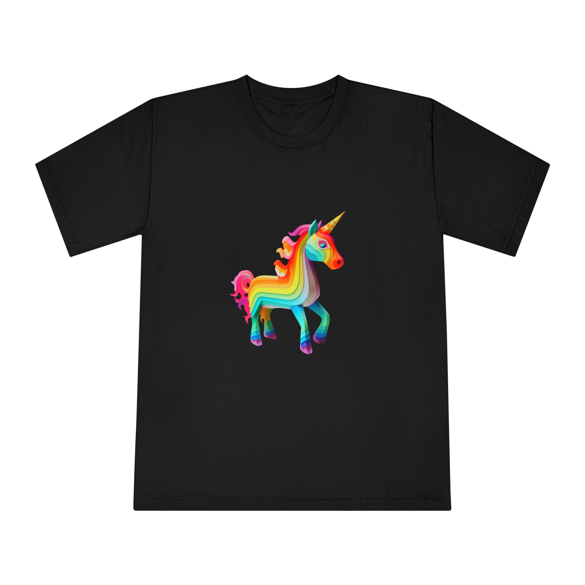 Unicorns 373 Unisex Classic Crewneck T Shirt - Image 5