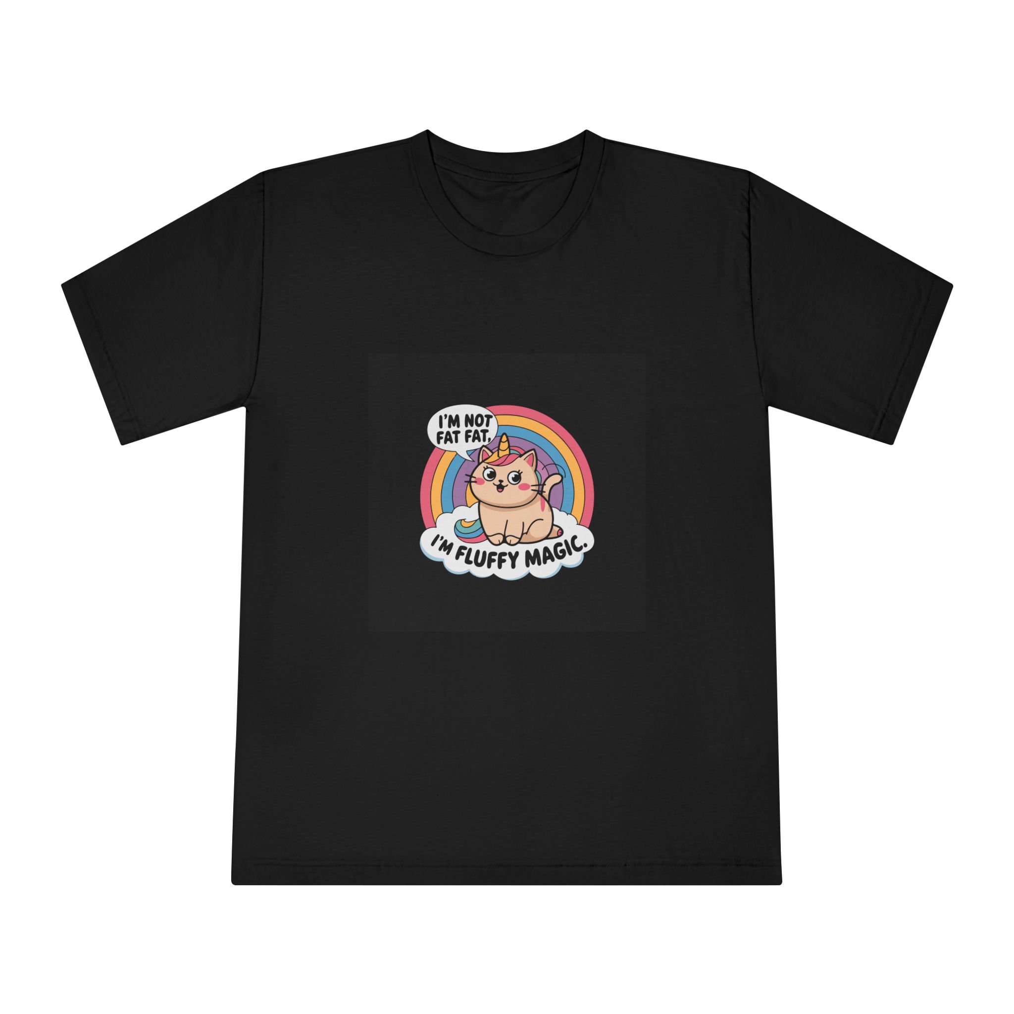 I'm Not Fat Unisex Classic Crewneck T Shirt - Image 5