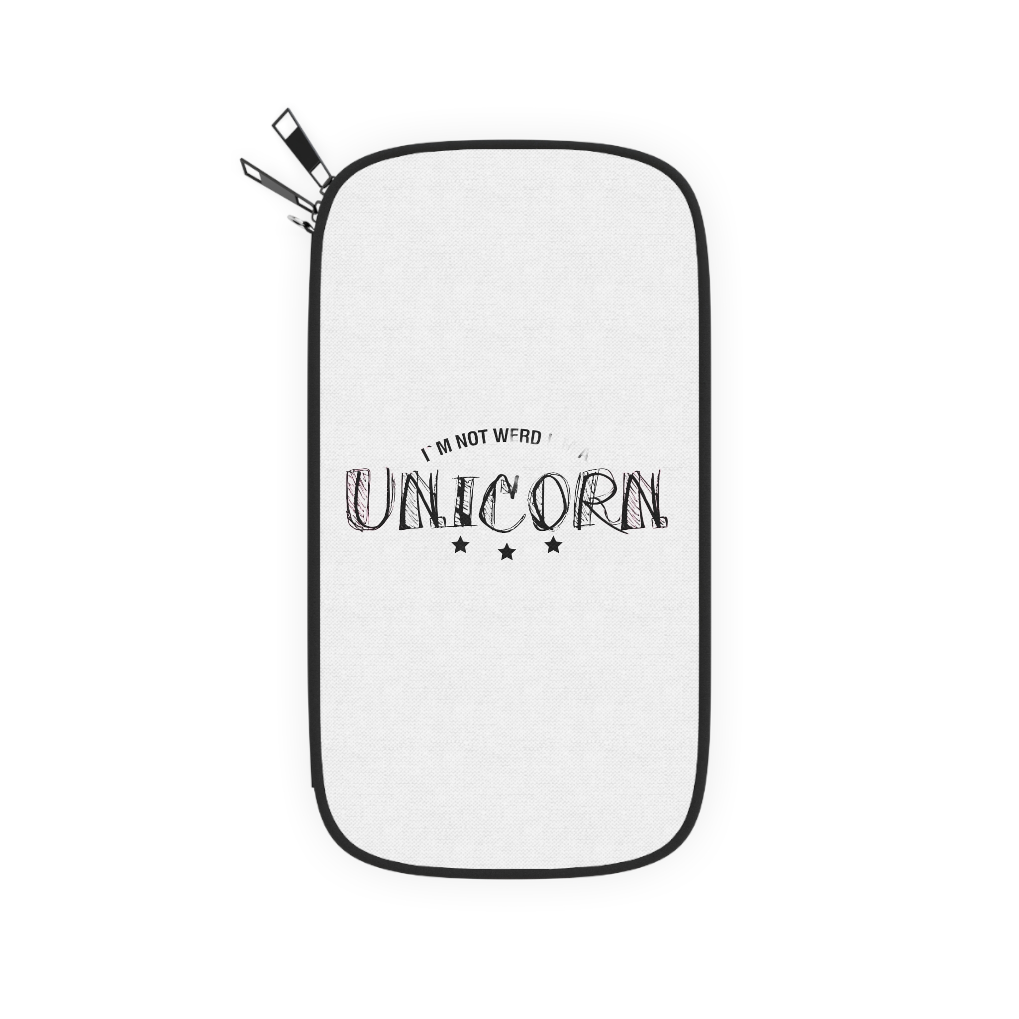 I Am Not Werd I Am An Unicorn Passport Wallet - Image 2