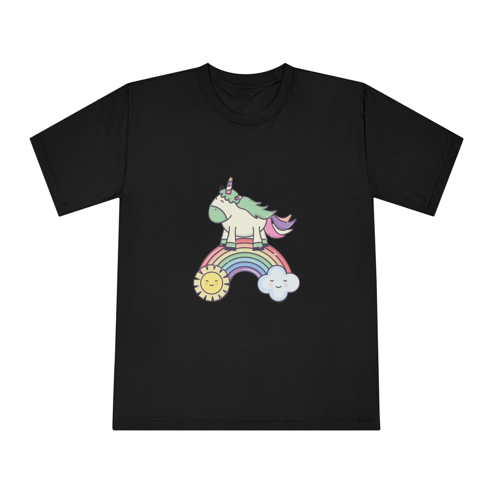 Unicorns 104 Unisex Classic Crewneck T Shirt - Image 5